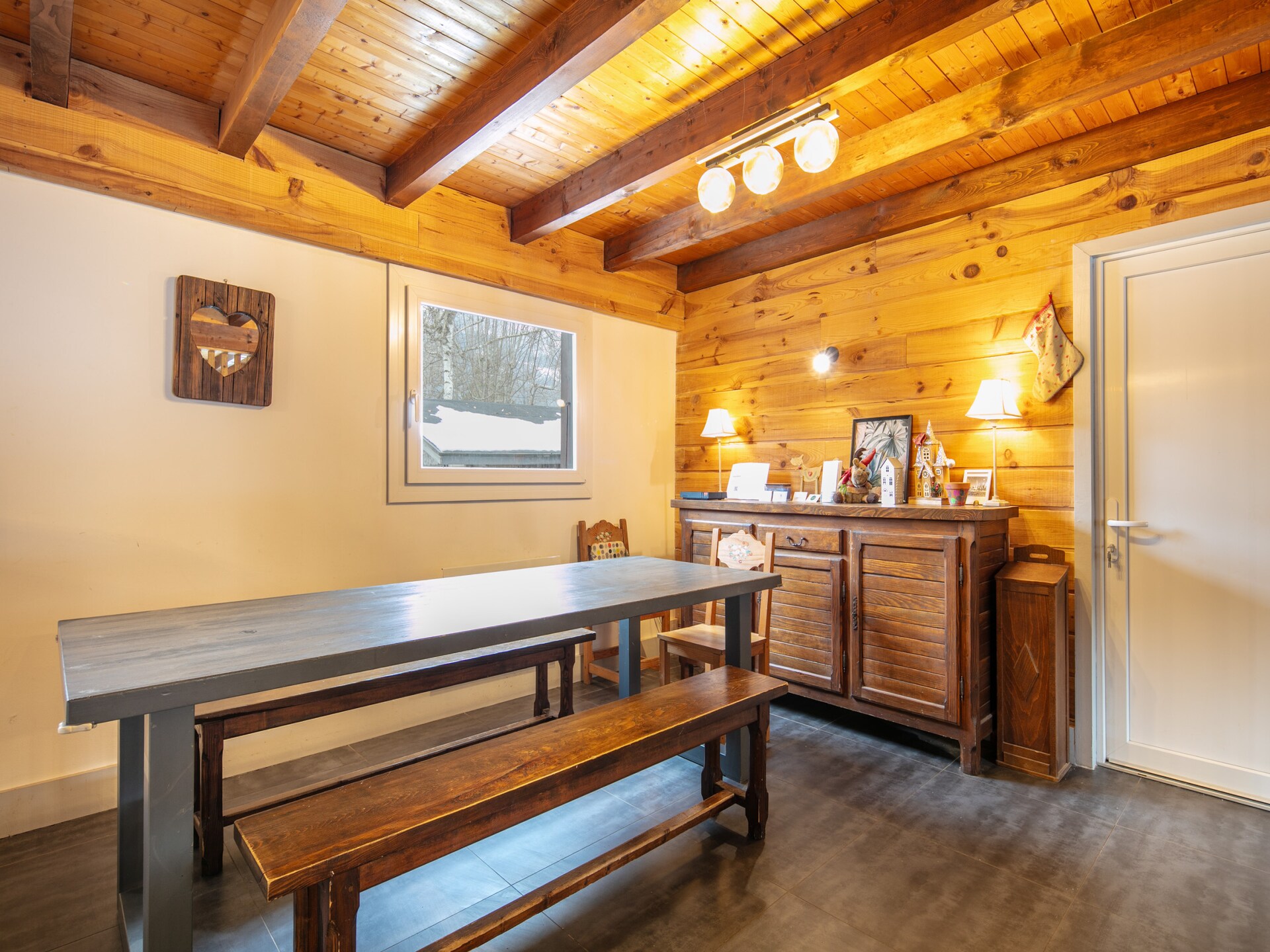 Chalet Les Marmottes: 8-persoons chalet met jacuzzi op 50m van het meer - foto 4