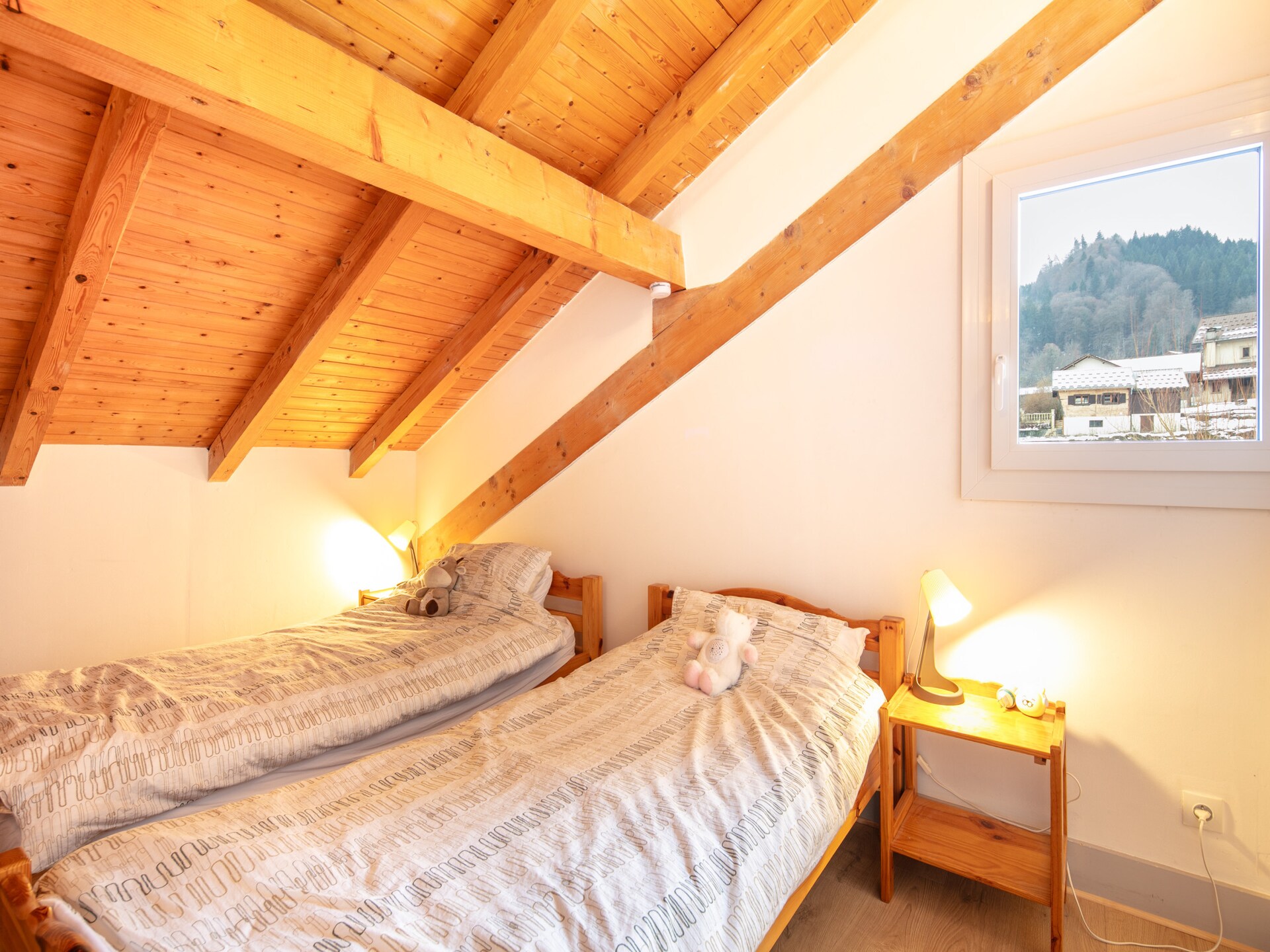 Chalet Les Marmottes: 8-persoons chalet met jacuzzi op 50m van het meer - foto 18