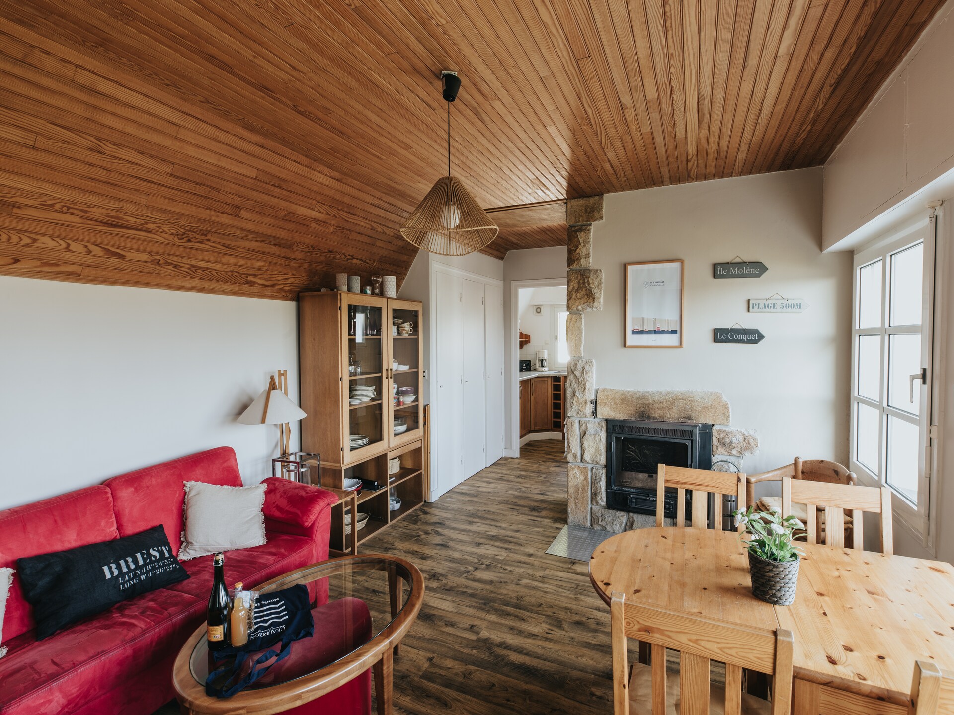 Aan zee: Sfeervol vakantiehuis met zeezicht in Le Conquet - foto 7