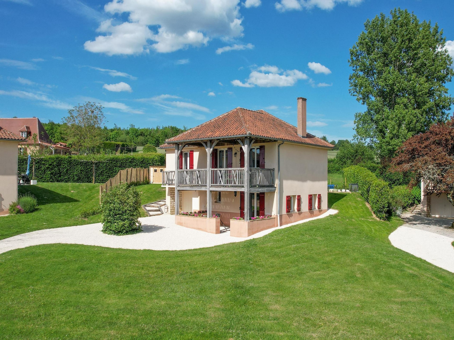 Pavillon le Papillon: luxe vakantiehuis met verwarmd zwembad in Dordogne - foto 8
