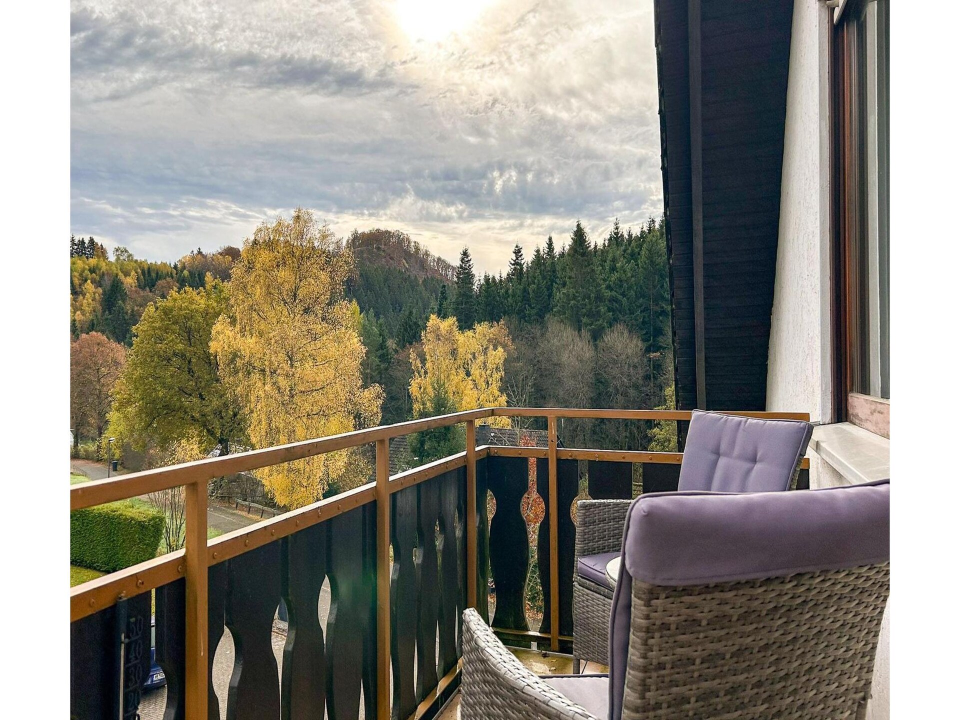 Knus appartement met balkon en uitzicht op de Alten Grimme in Winterberg - foto 12