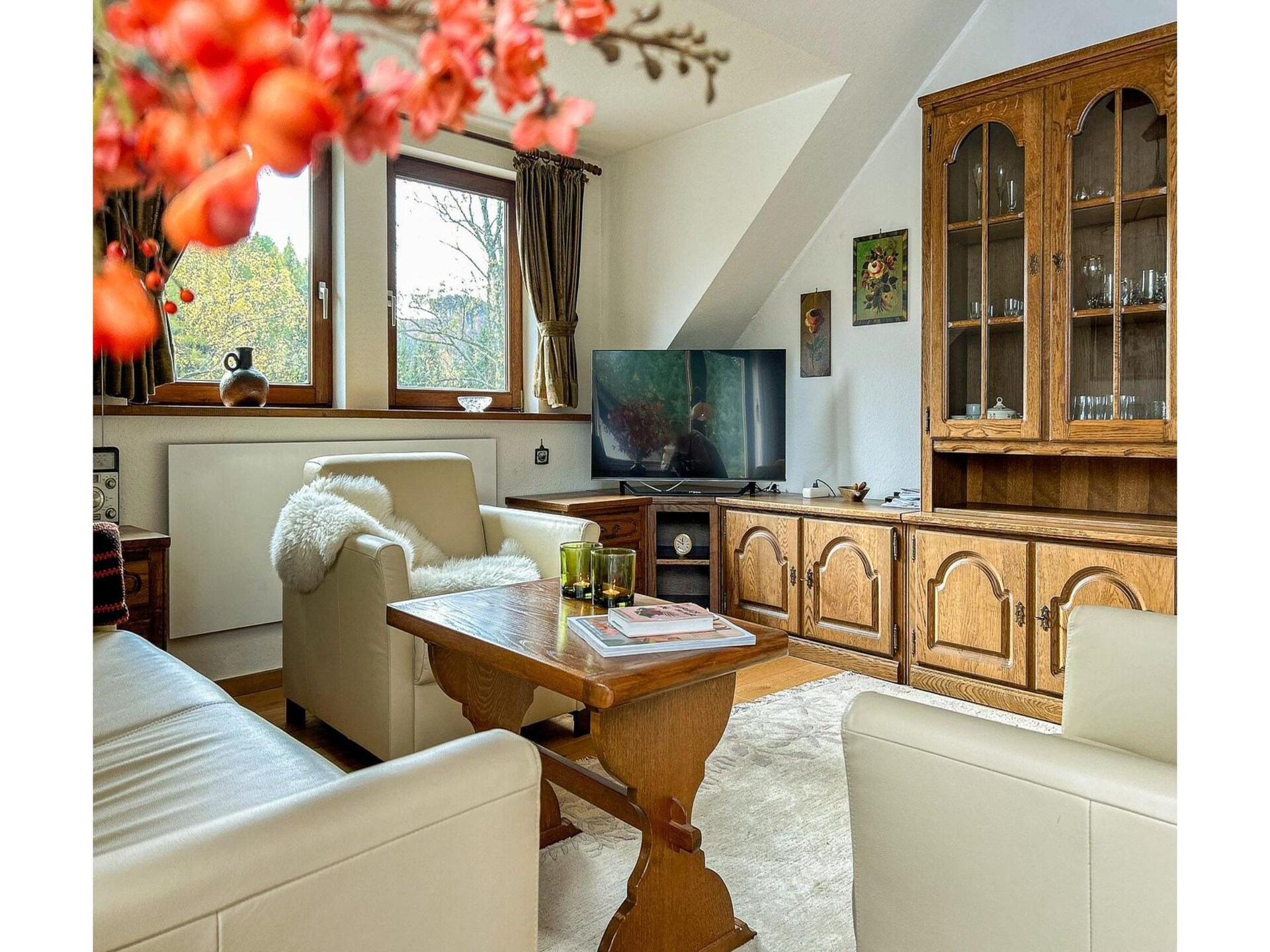 Knus appartement met balkon en uitzicht op de Alten Grimme in Winterberg - foto 5