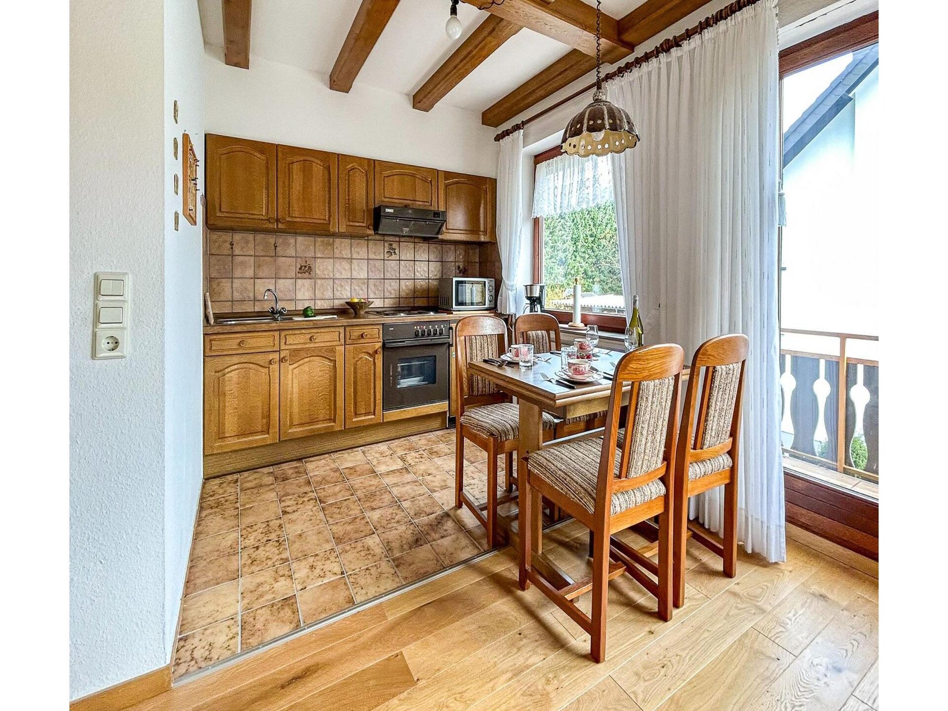 Knus appartement met balkon en uitzicht op de Alten Grimme in Winterberg - foto 8