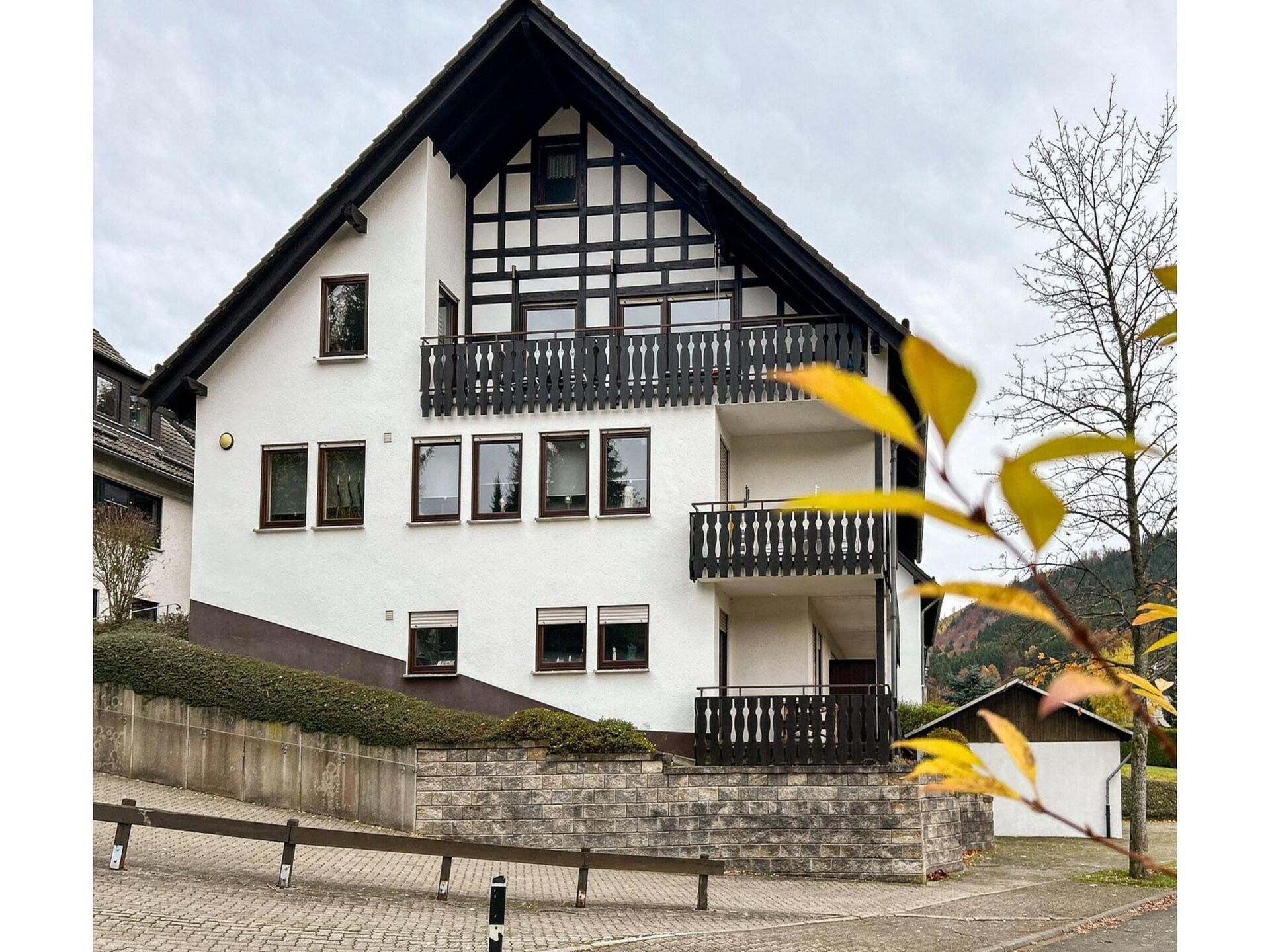 Knus appartement met balkon en uitzicht op de Alten Grimme in Winterberg - foto 1