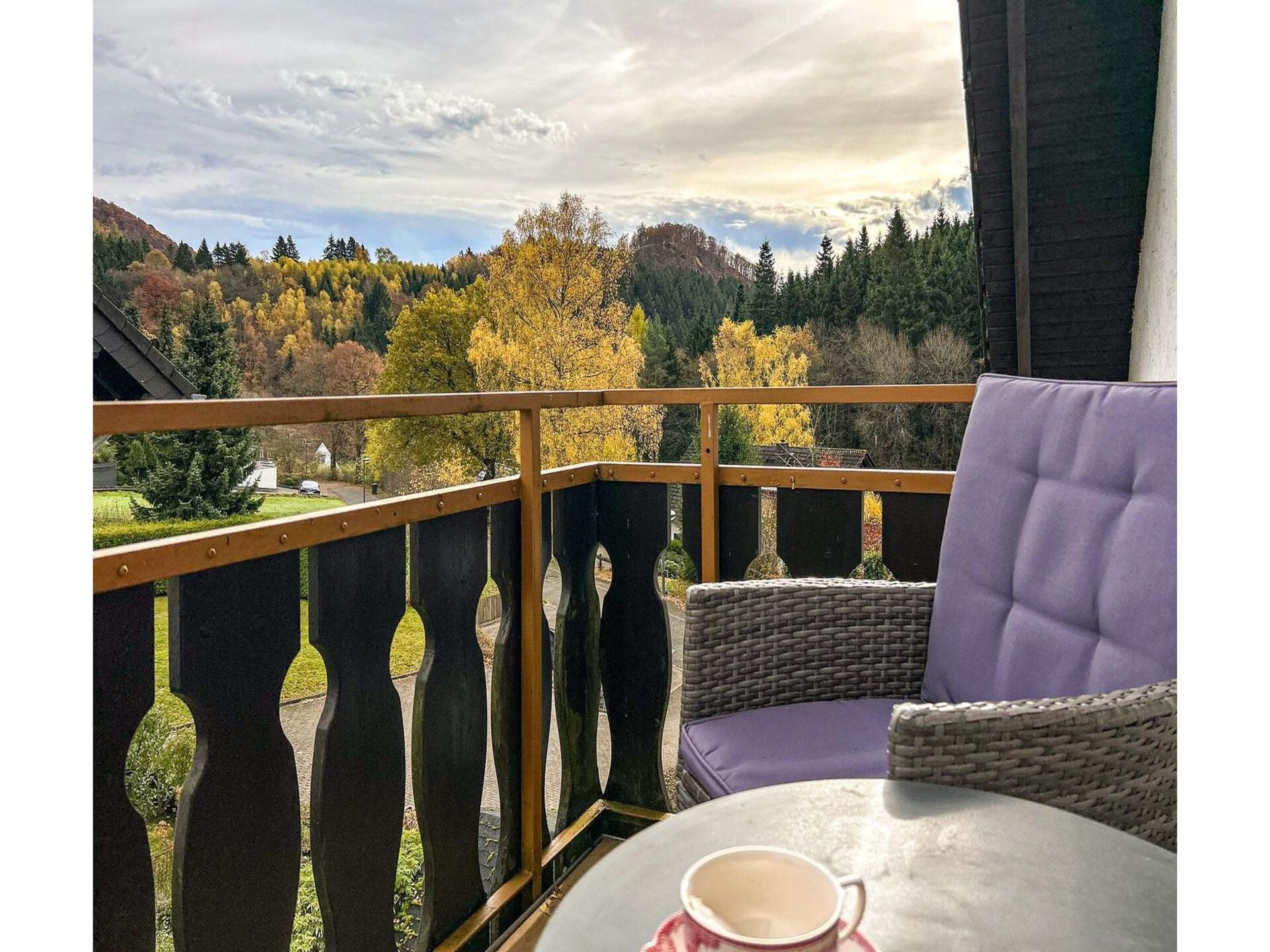 Knus appartement met balkon en uitzicht op de Alten Grimme in Winterberg - foto 11