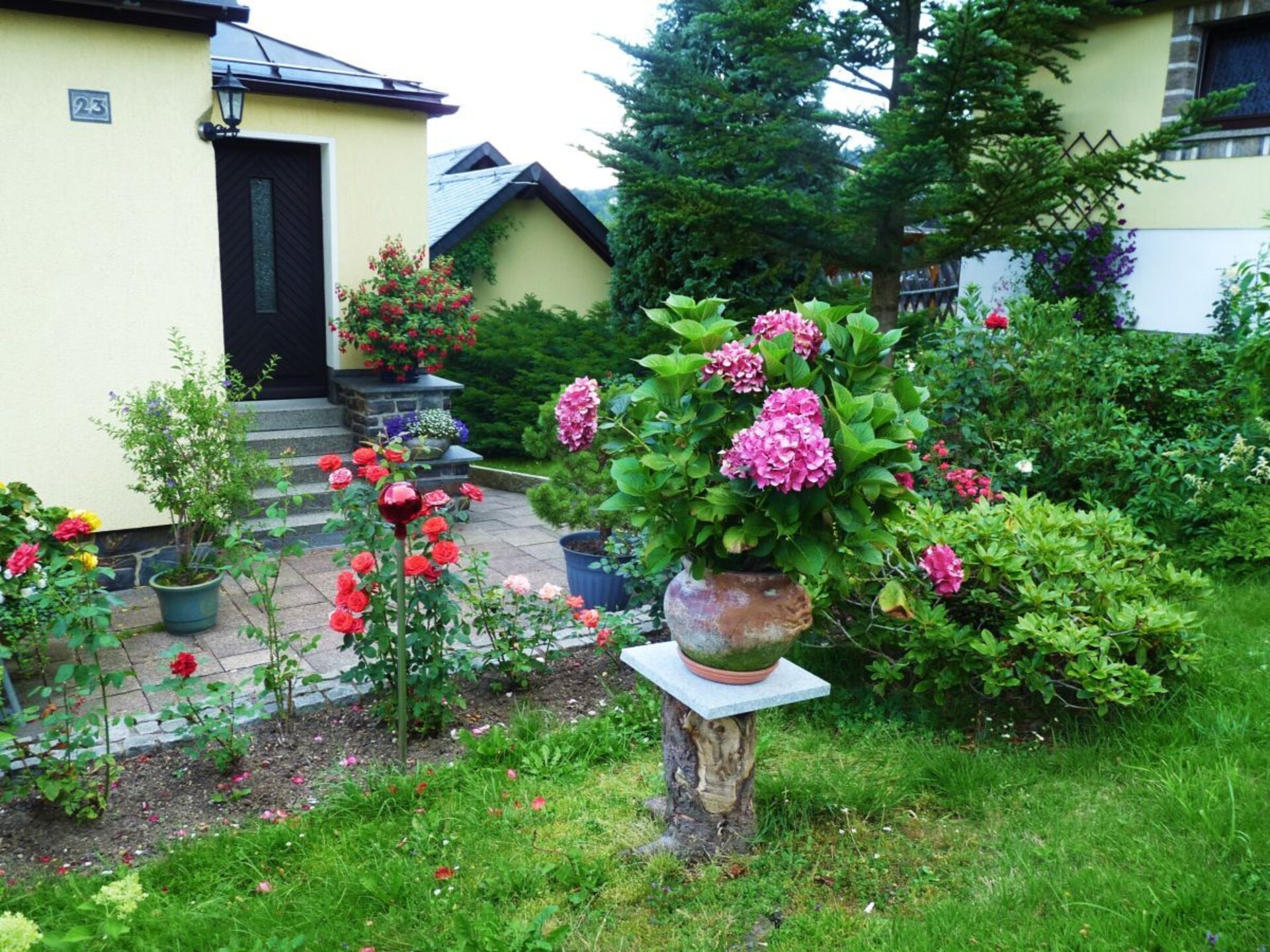 Modern vakantiehuis in Klingenthal met uitzicht op de Aschberg - foto 7