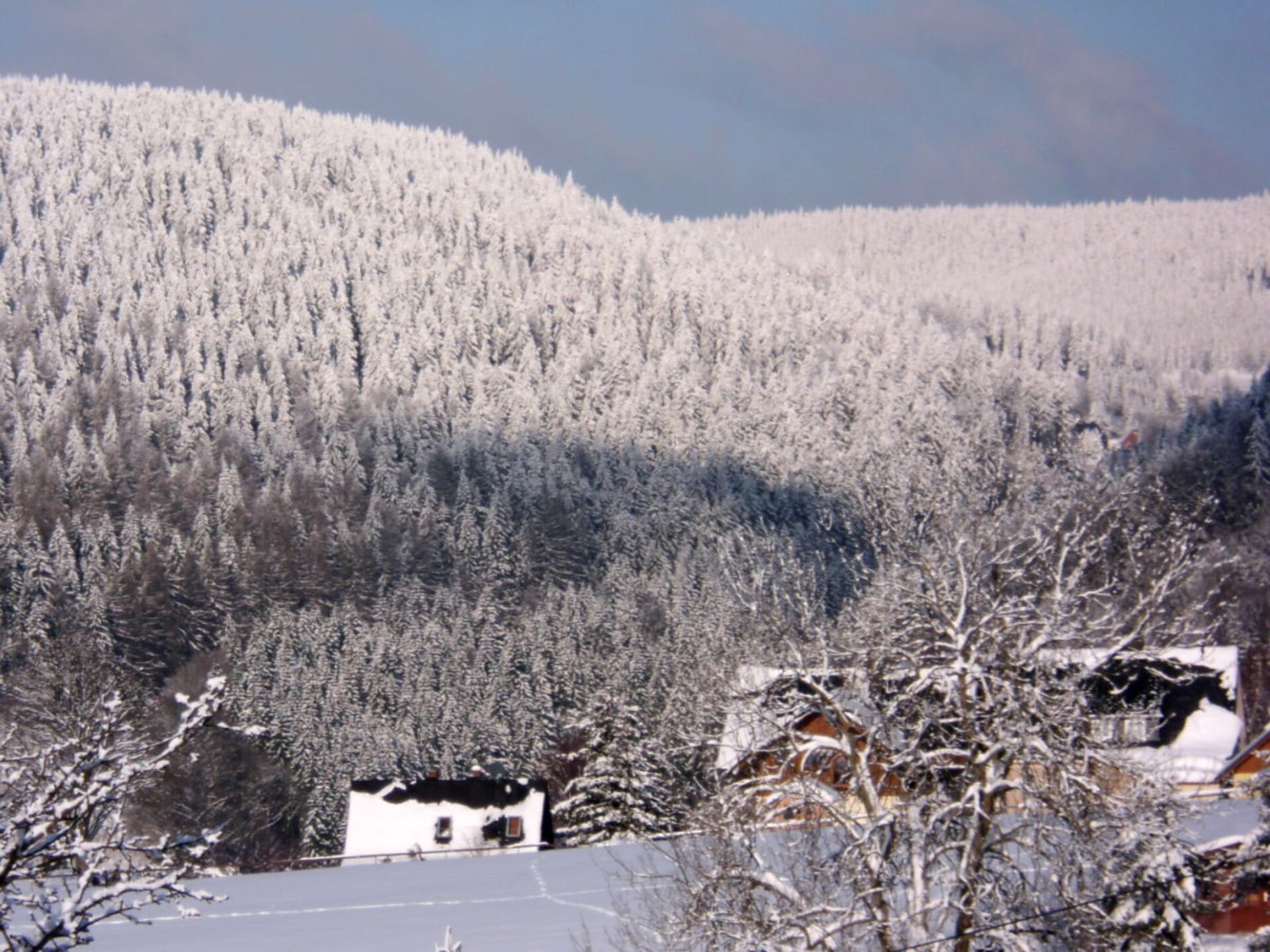 Modern vakantiehuis in Klingenthal met uitzicht op de Aschberg - foto 19