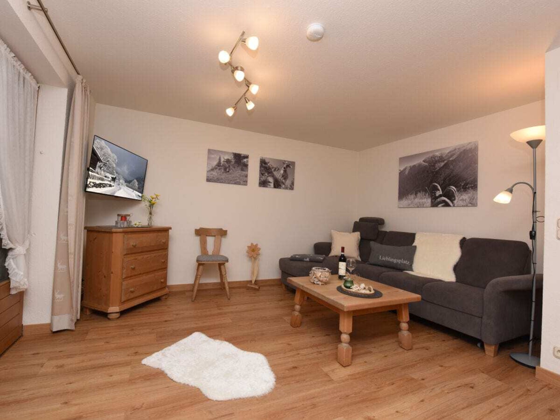 Knus appartement in Oberstdorf met terras en bergzicht - foto 3