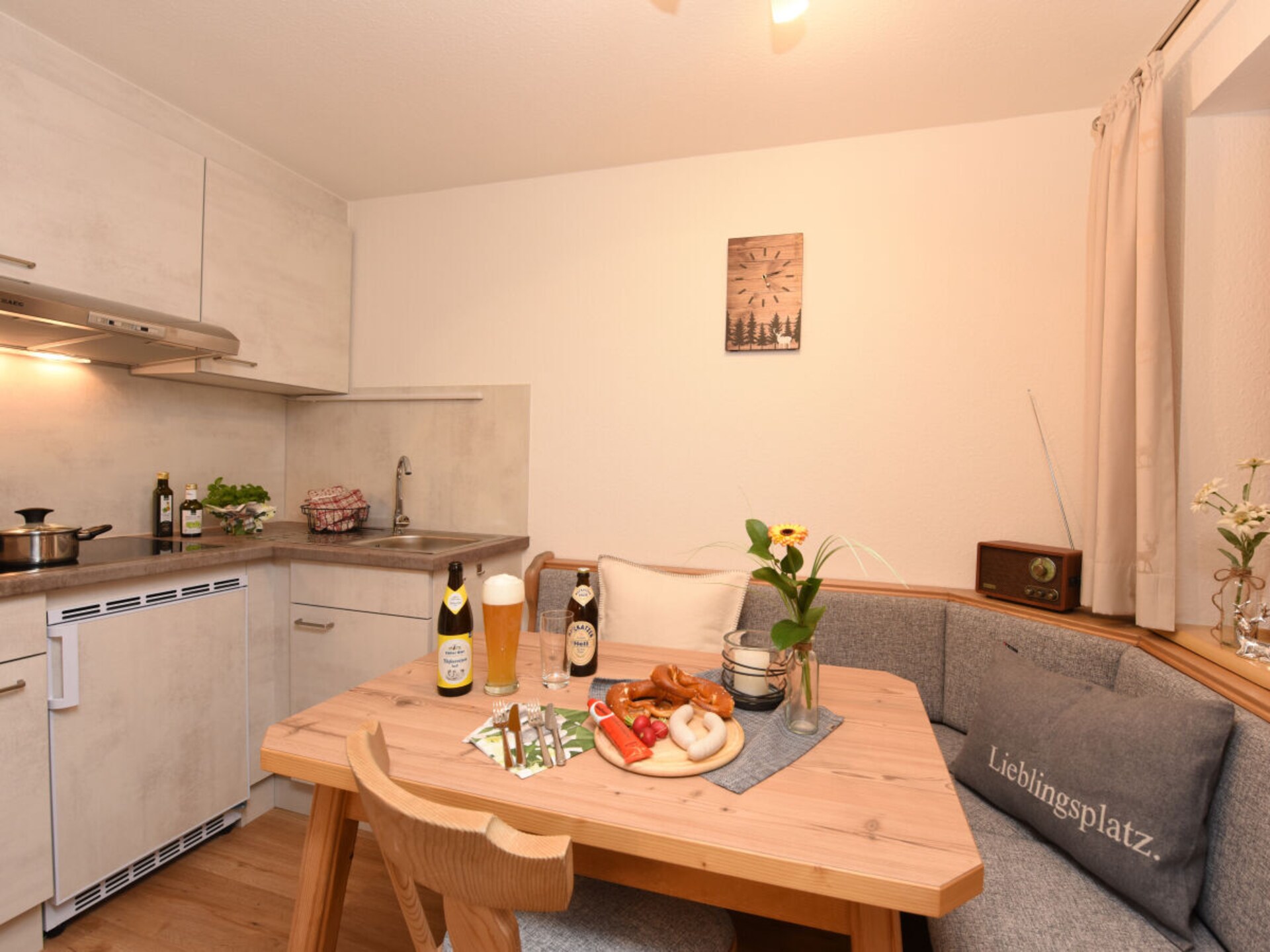 Knus appartement in Oberstdorf met terras en bergzicht - foto 7