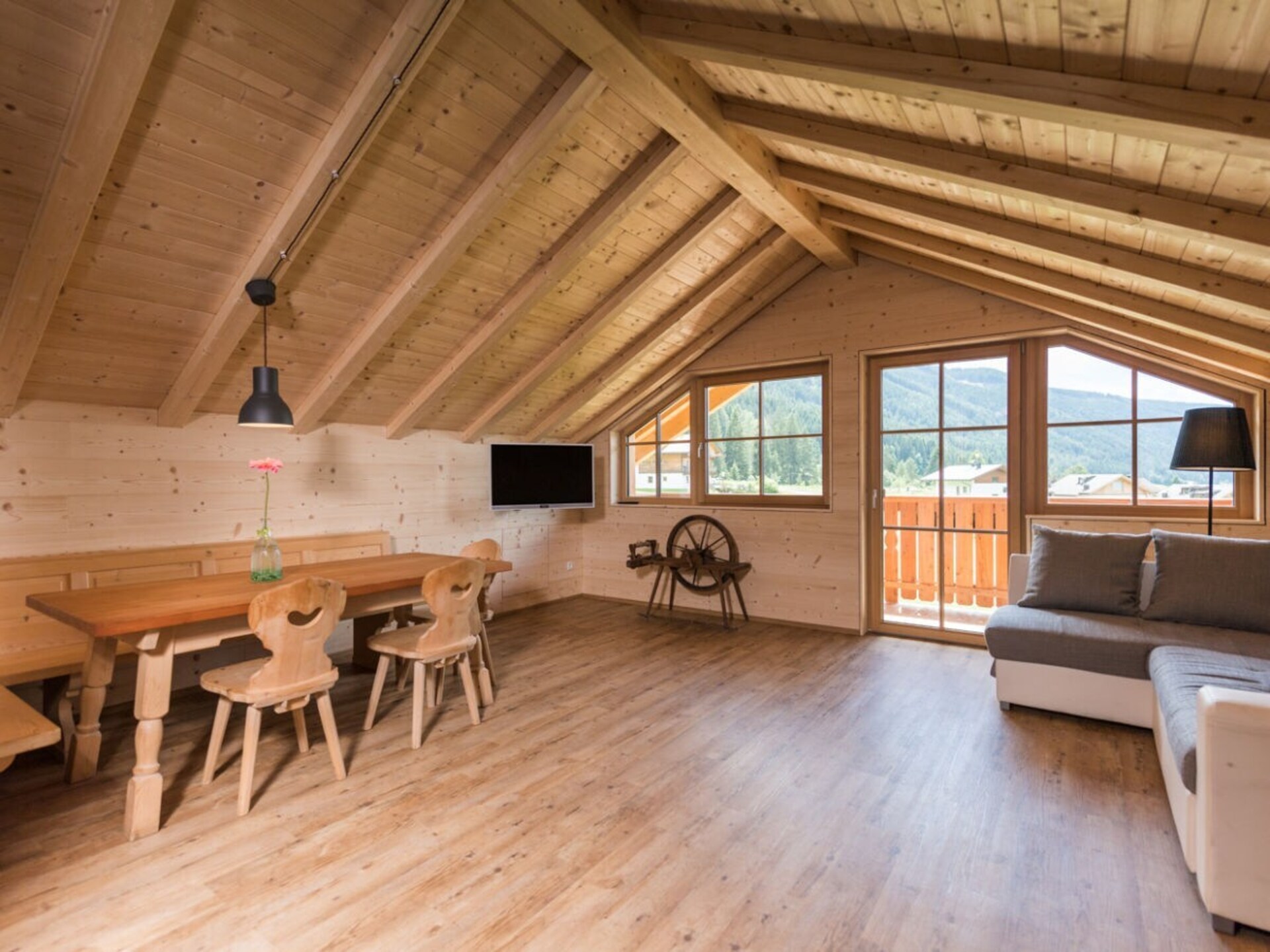 Penthouse in Gsies: 130m², 9 pers., 100m tot skilift & uitzicht op Kronplatz - foto 8
