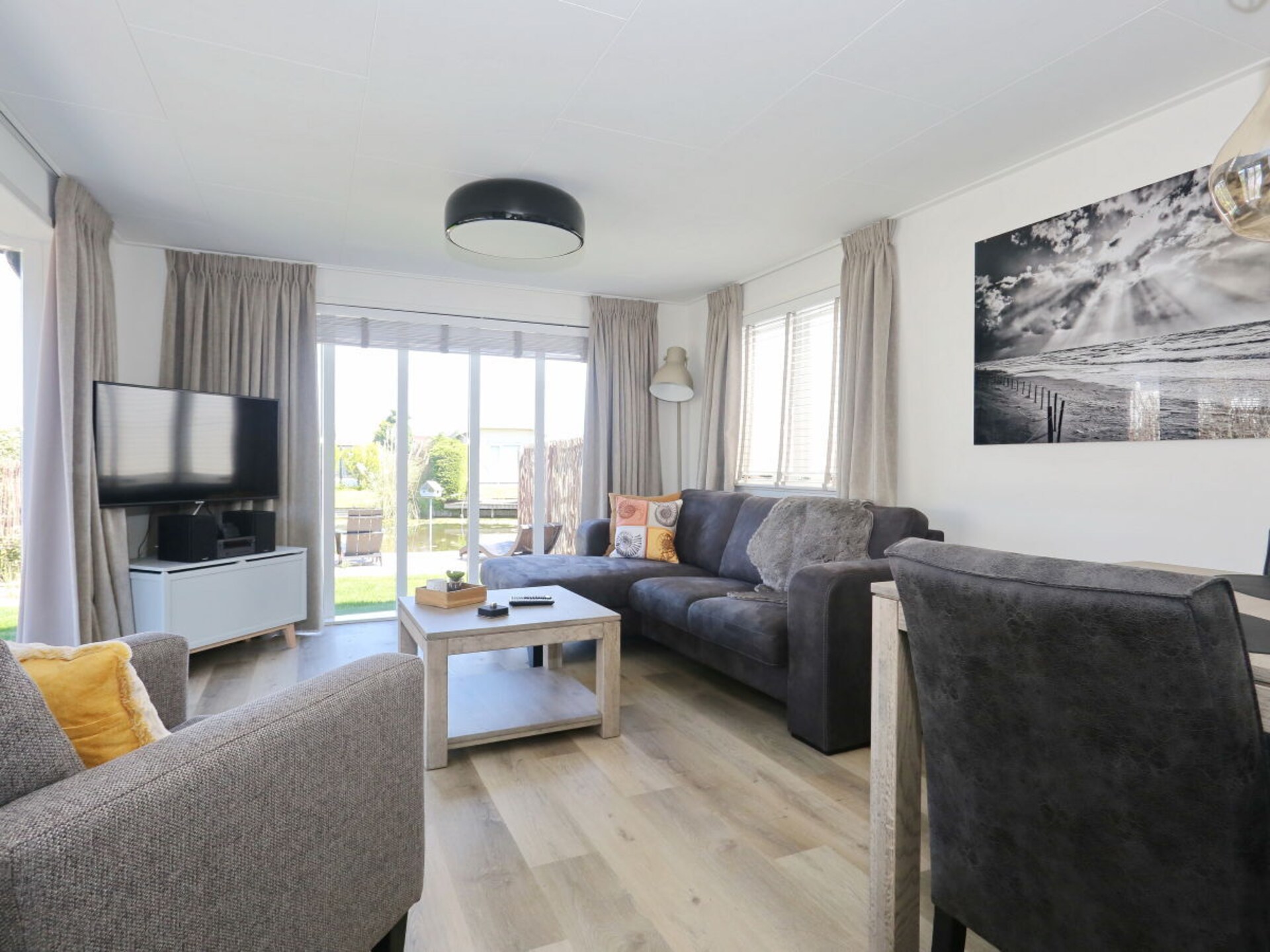 Knus chalet voor 2 aan het water in Noordwijk, hond welkom - foto 6
