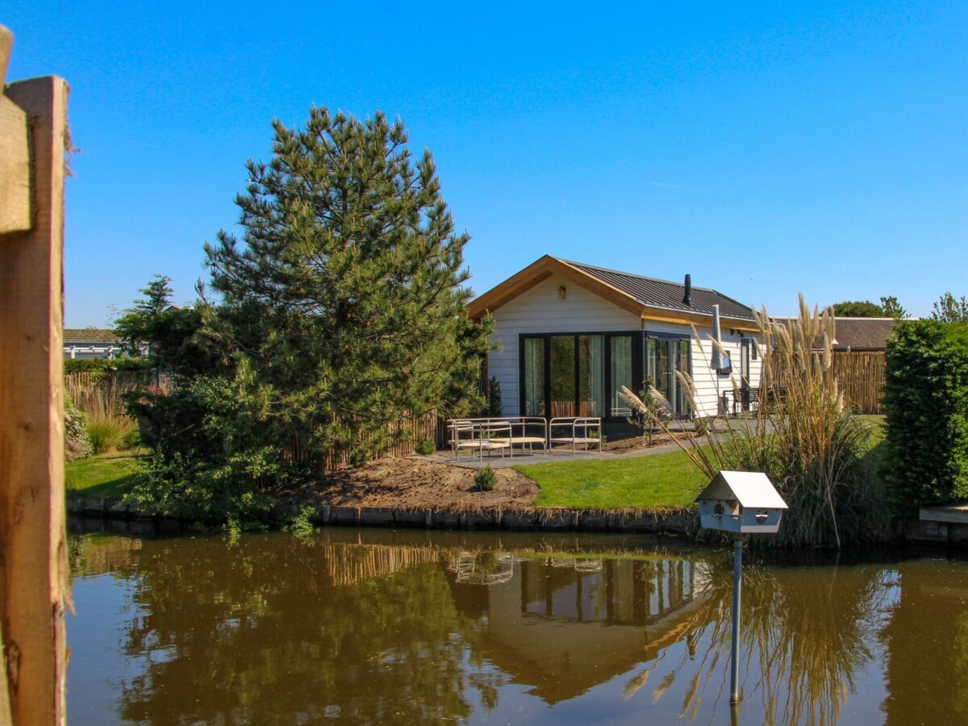 Romantisch chalet voor 2 met terras aan het water in Noordwijk - foto 8