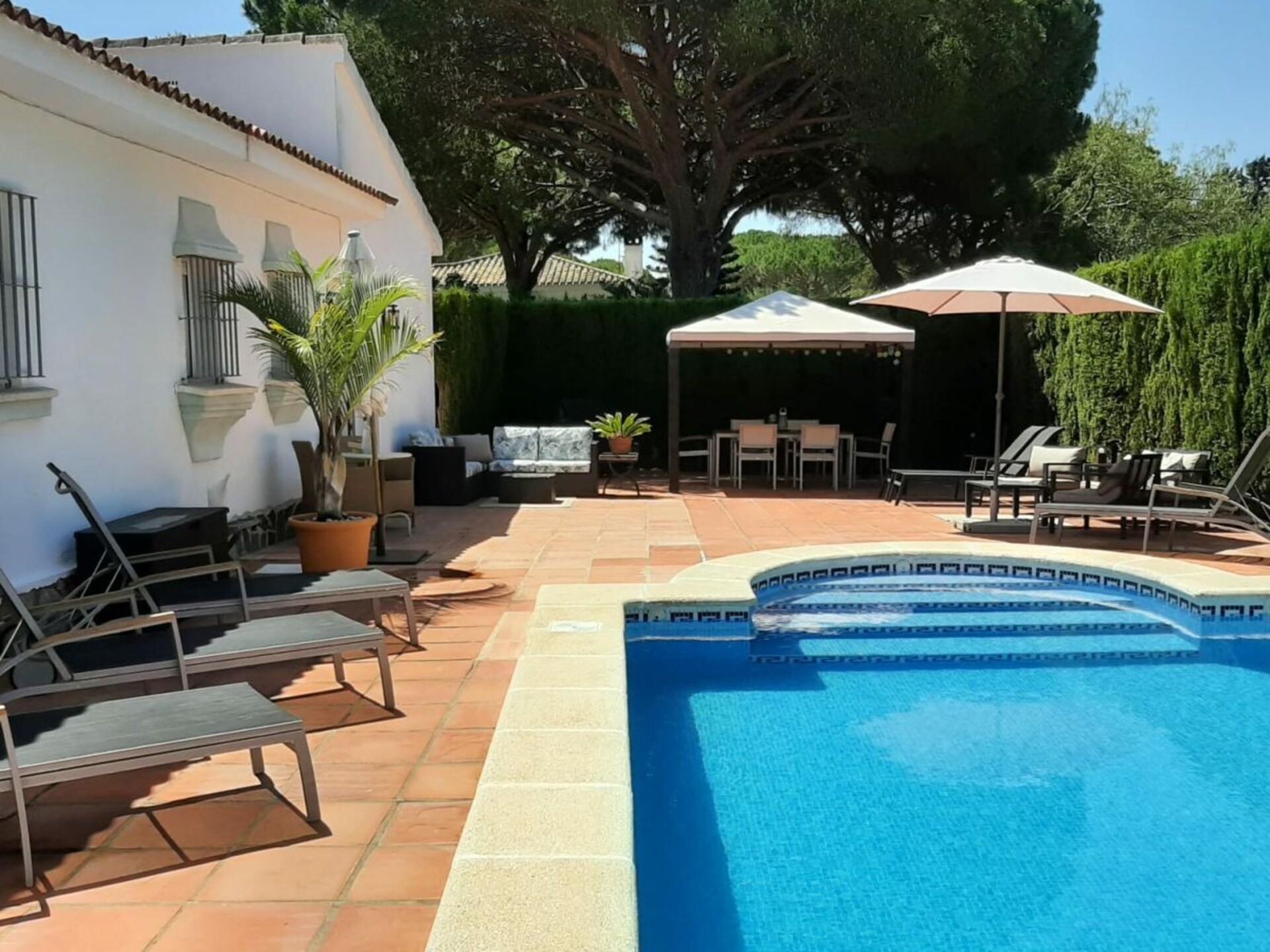 Casa Concha: Ruim vakantiehuis met privézwembad op loopafstand van strand Roche - foto 6