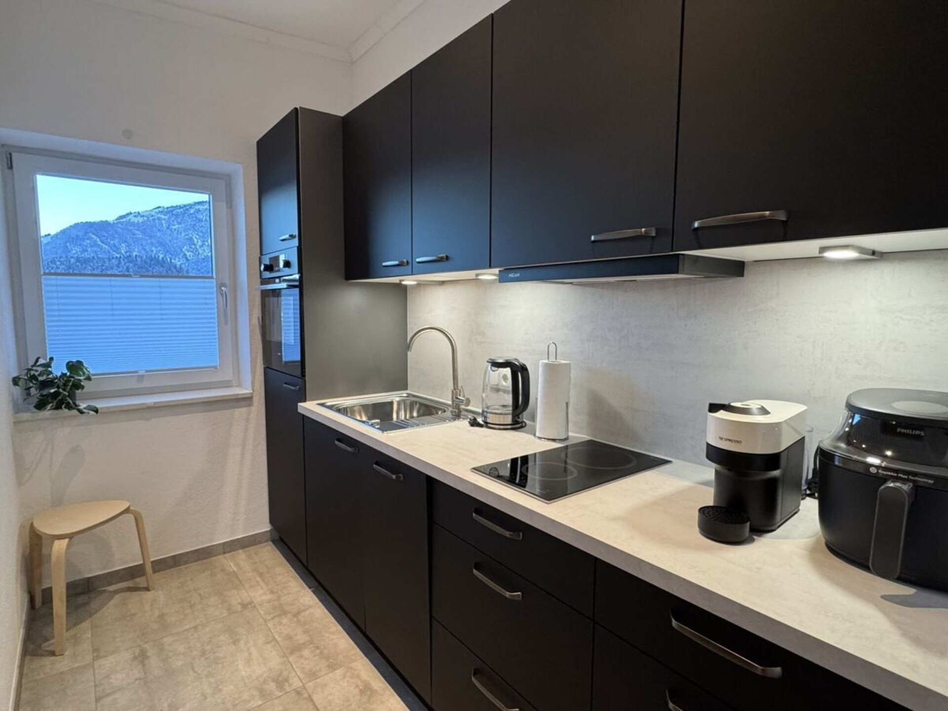 Knus studio-appartement met terras nabij de bergen van Kössen - foto 5