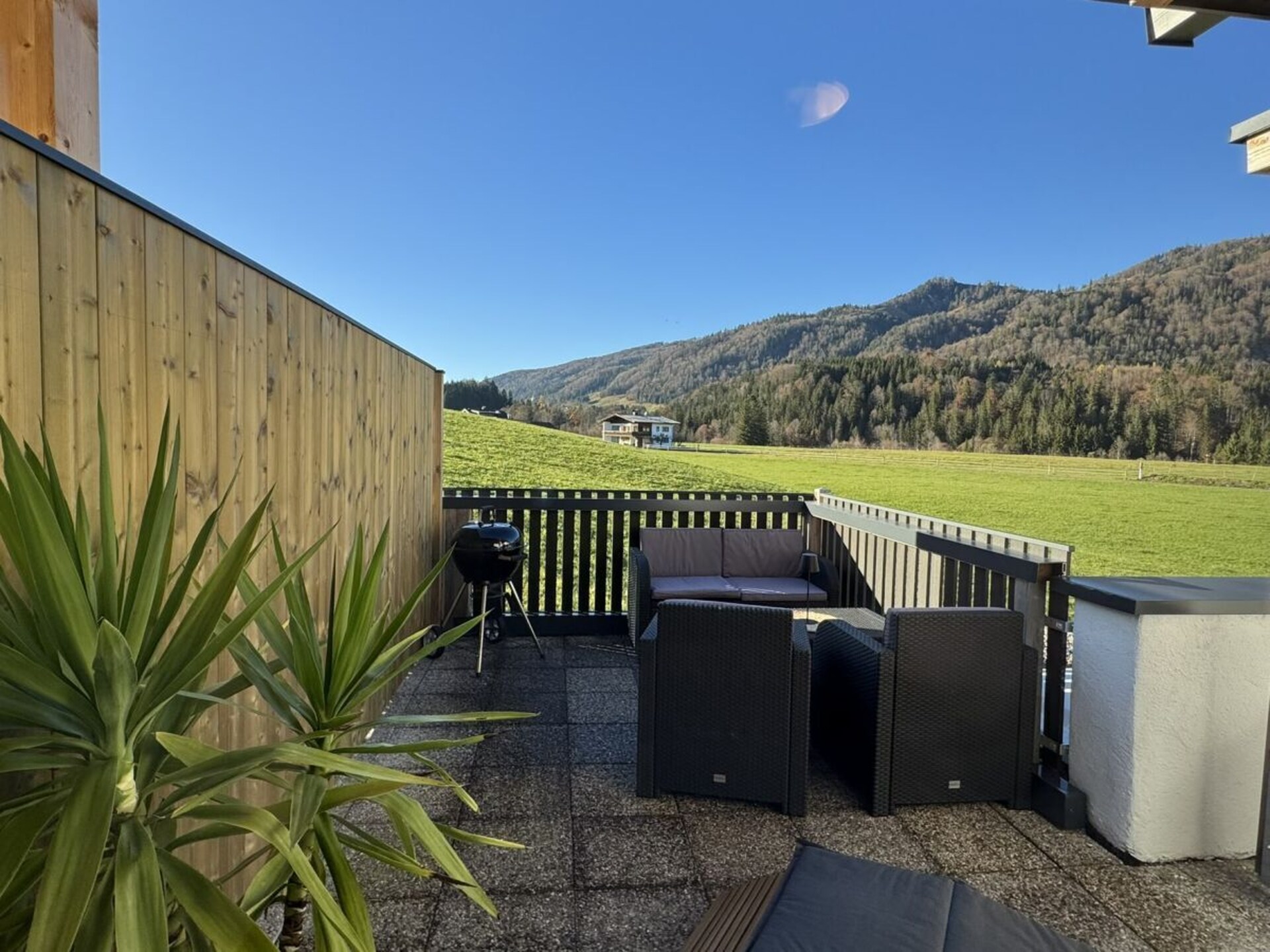 Knus studio-appartement met terras nabij de bergen van Kössen - foto 15