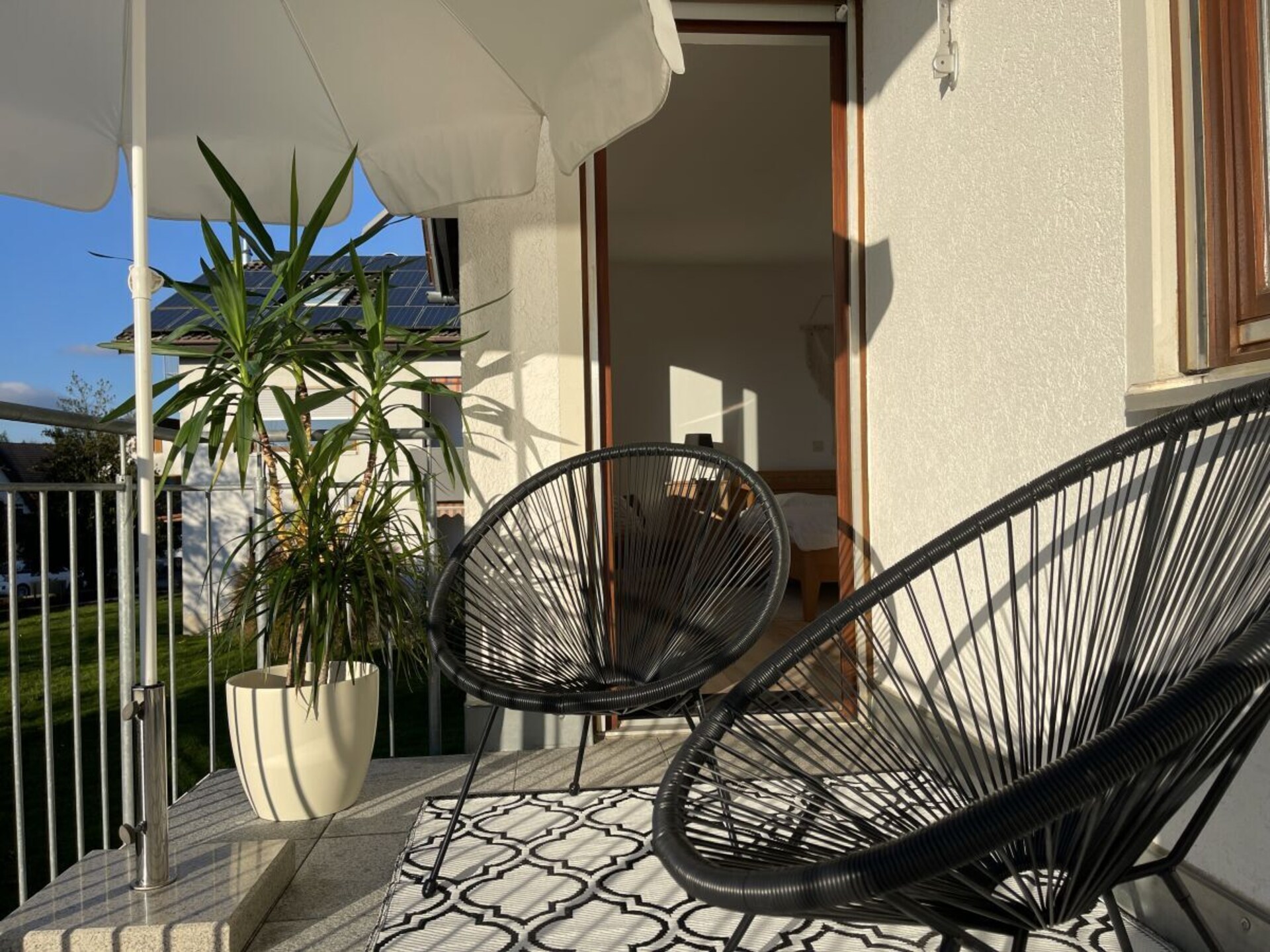 Ruim appartement met balkon en tuinzicht op 3 km van het centrum van Lindau - foto 1