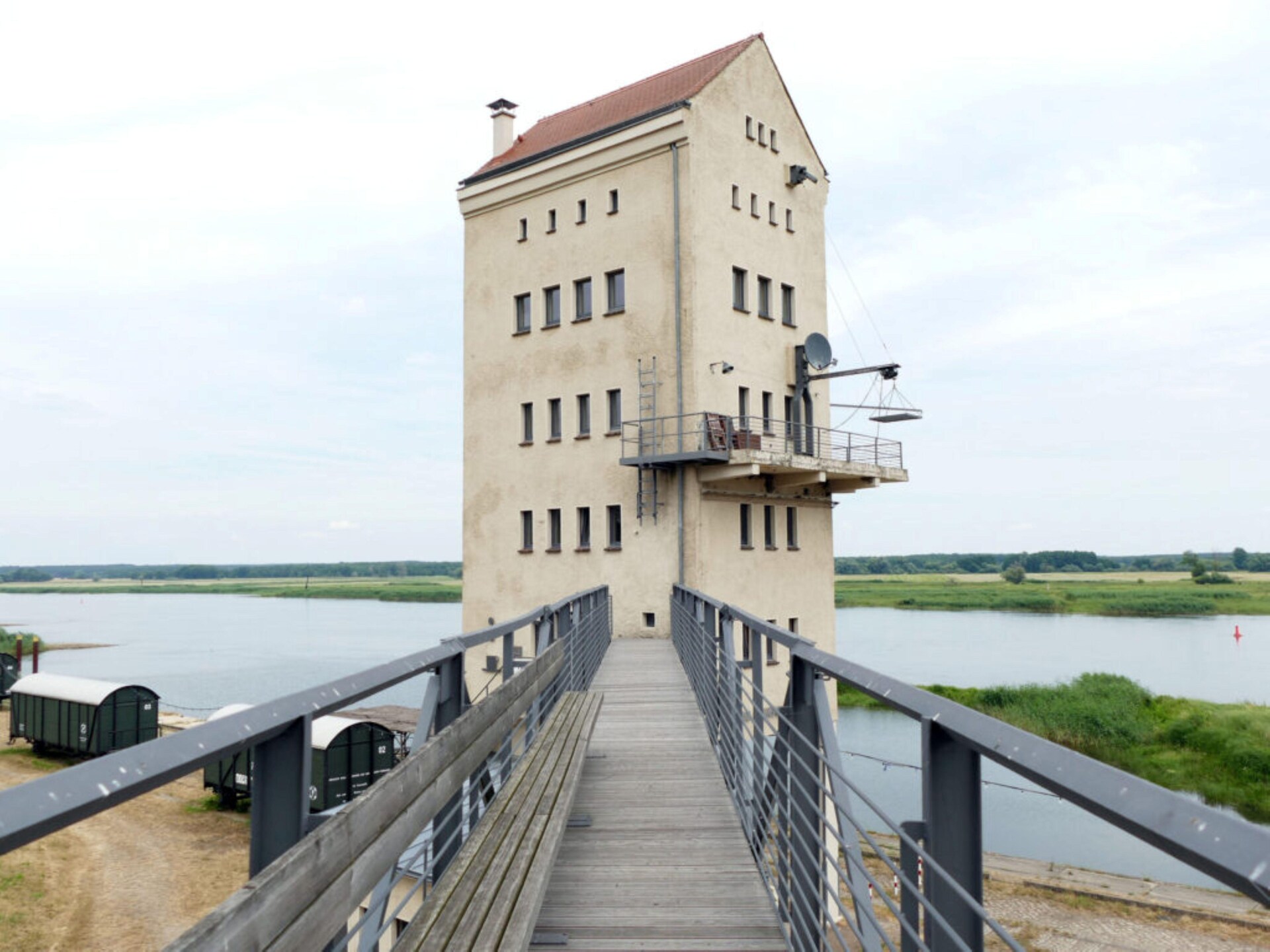 Rustiek appartement in Oderbruch met tuin en ontbijtoptie - foto 27