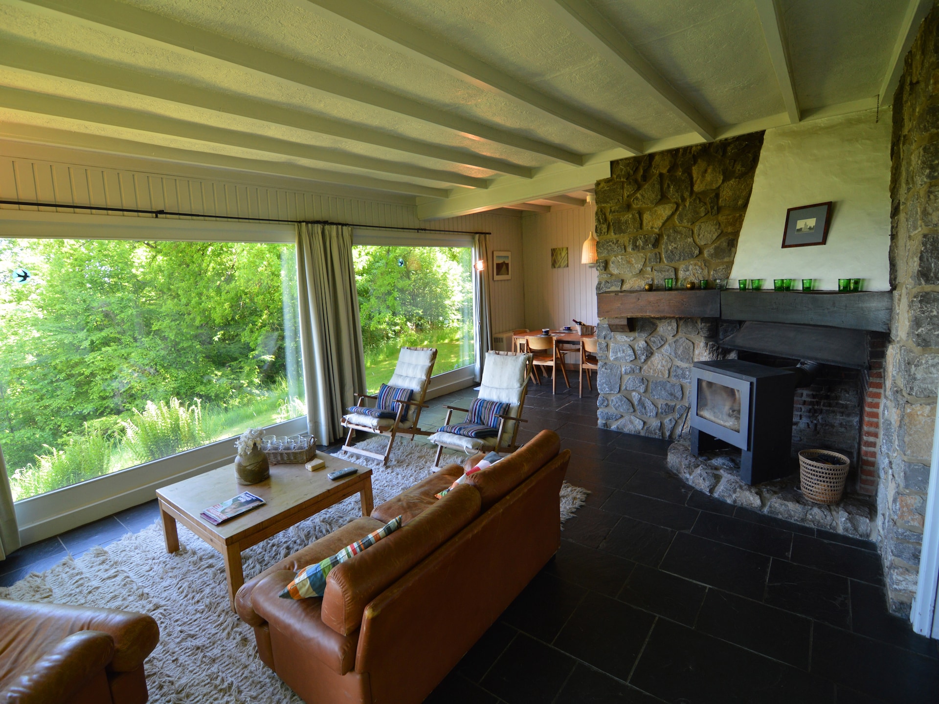 6-persoons chalet met panoramisch uitzicht in Humain - foto 7