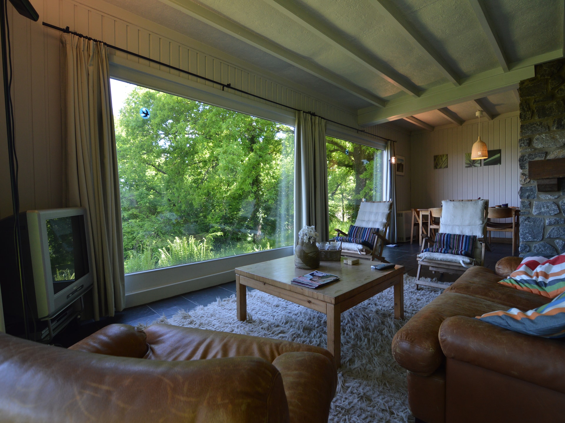 6-persoons chalet met panoramisch uitzicht in Humain - foto 9
