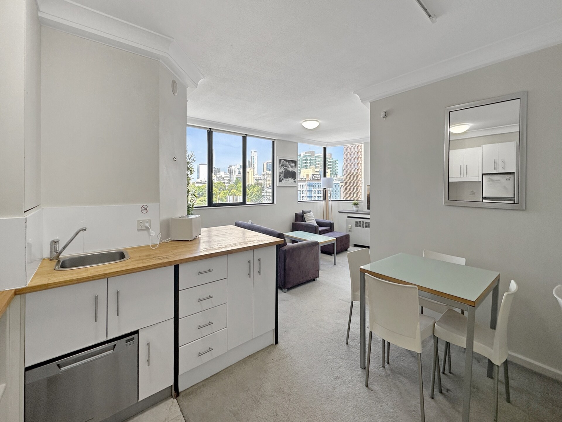 Modern appartement met rivieruitzicht in Brisbane City - foto 7