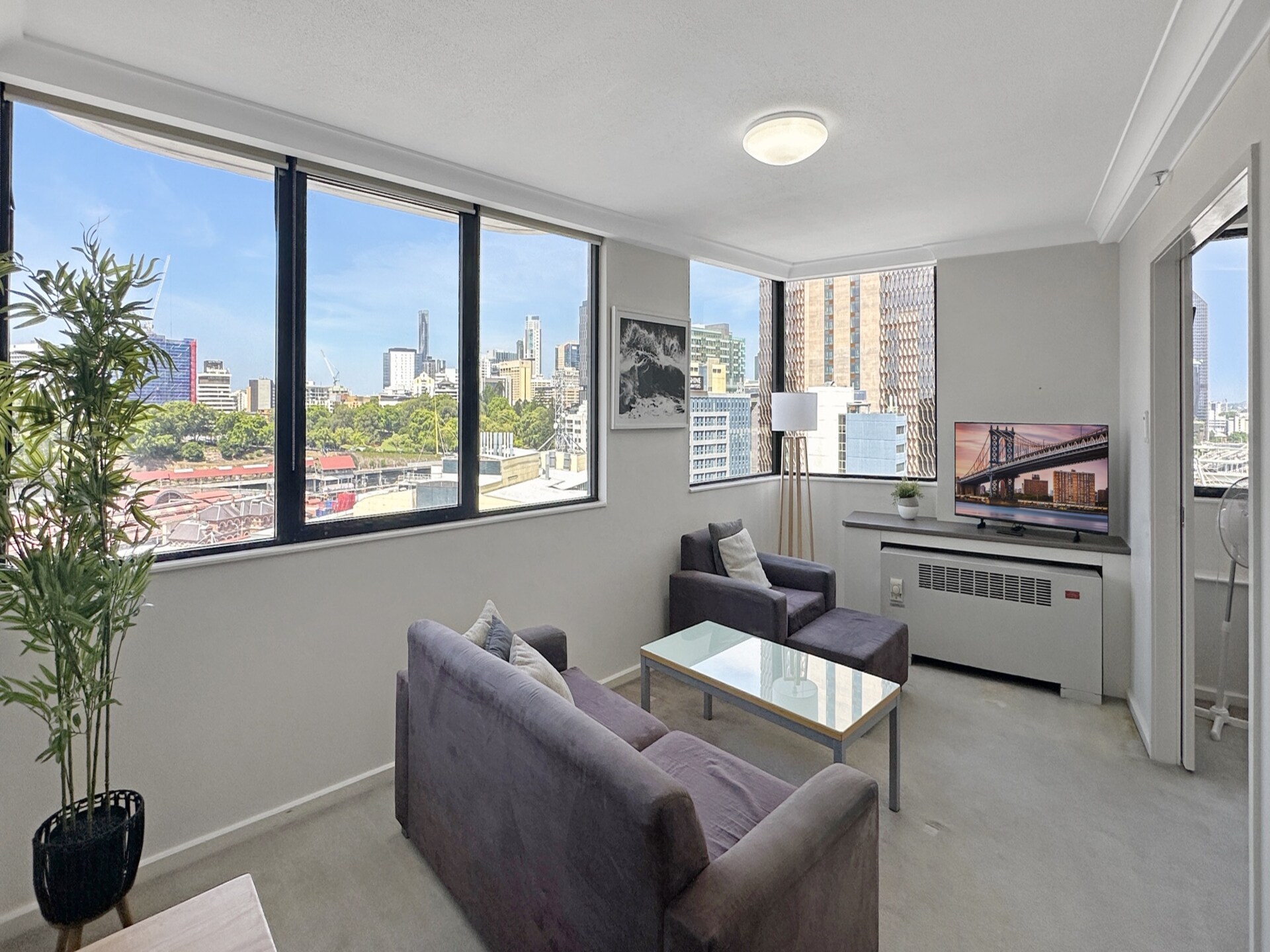 Modern appartement met rivieruitzicht in Brisbane City - foto 12