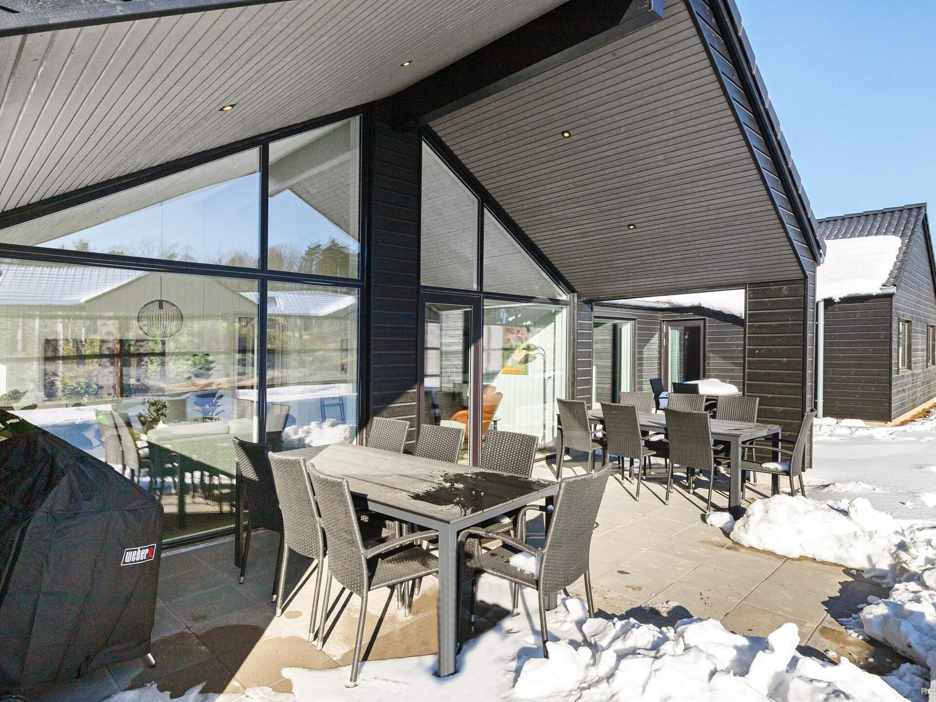 Golfvilla voor 20 personen bij Glesborg, 900m van zee - foto 1