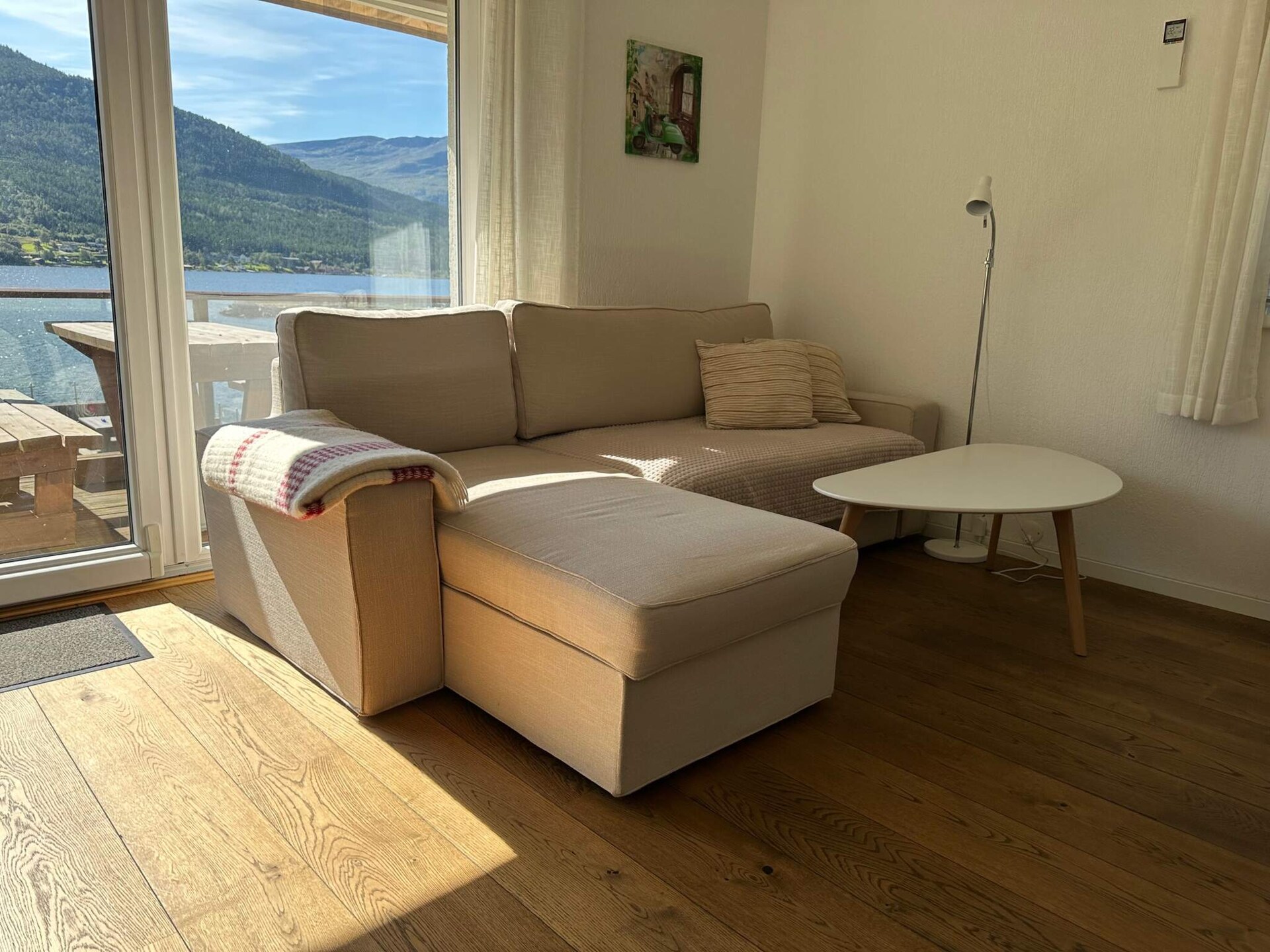 Panoramisch fjordappartement met balkon in Eidsvåg, 30 meter van zwemstrand - foto 17