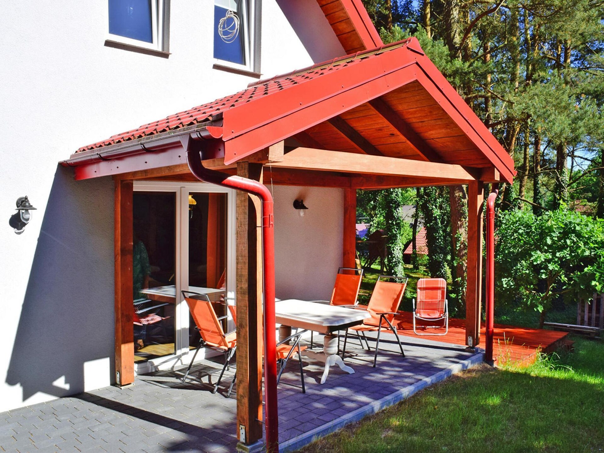 Comfortabel vakantiehuis op privéterrein in Choczewo, vlakbij meer en strand - foto 15