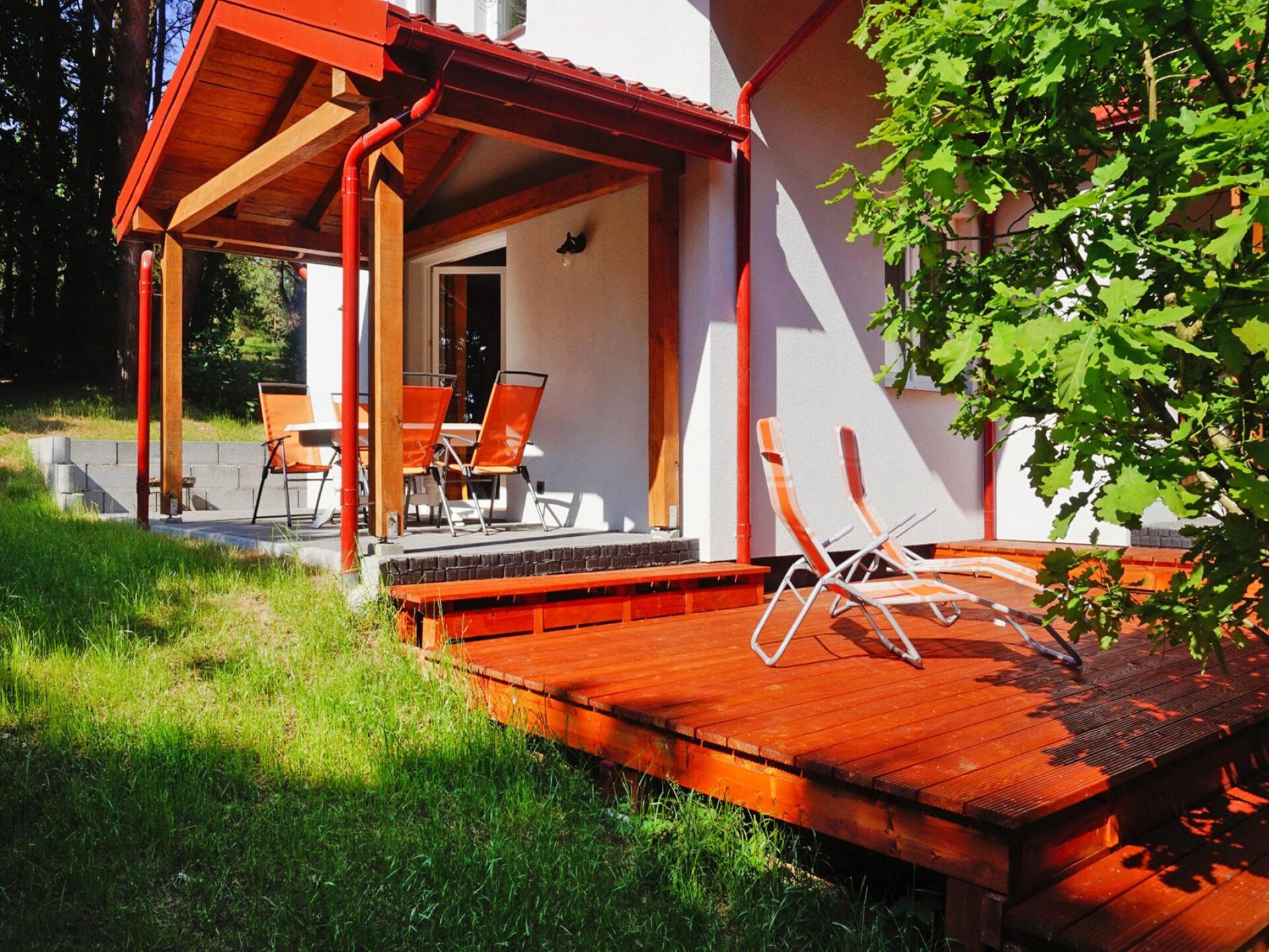 Comfortabel vakantiehuis op privéterrein in Choczewo, vlakbij meer en strand - foto 13