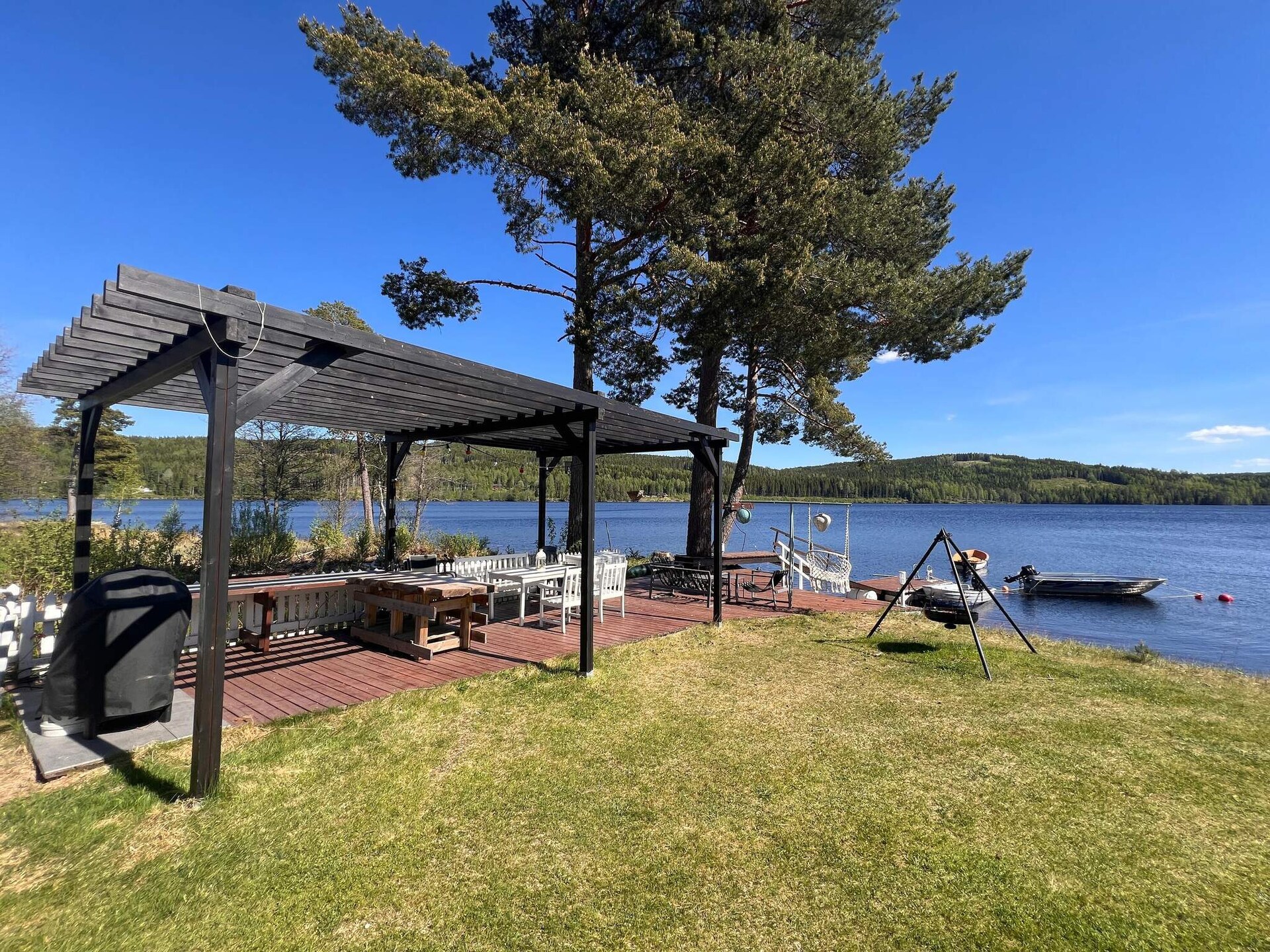 10-persoons vakantiehuis aan het meer in Årnes - foto 6