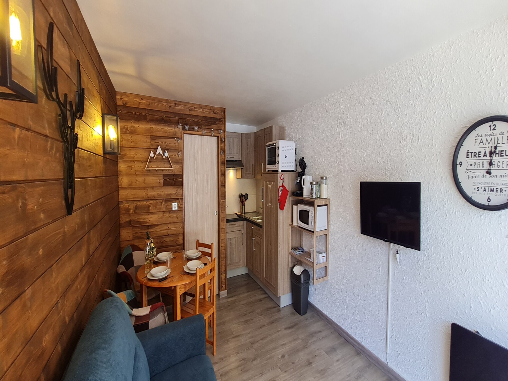 Knus appartement voor 4 personen op 100m van de piste in Les Deux Alpes - foto 6