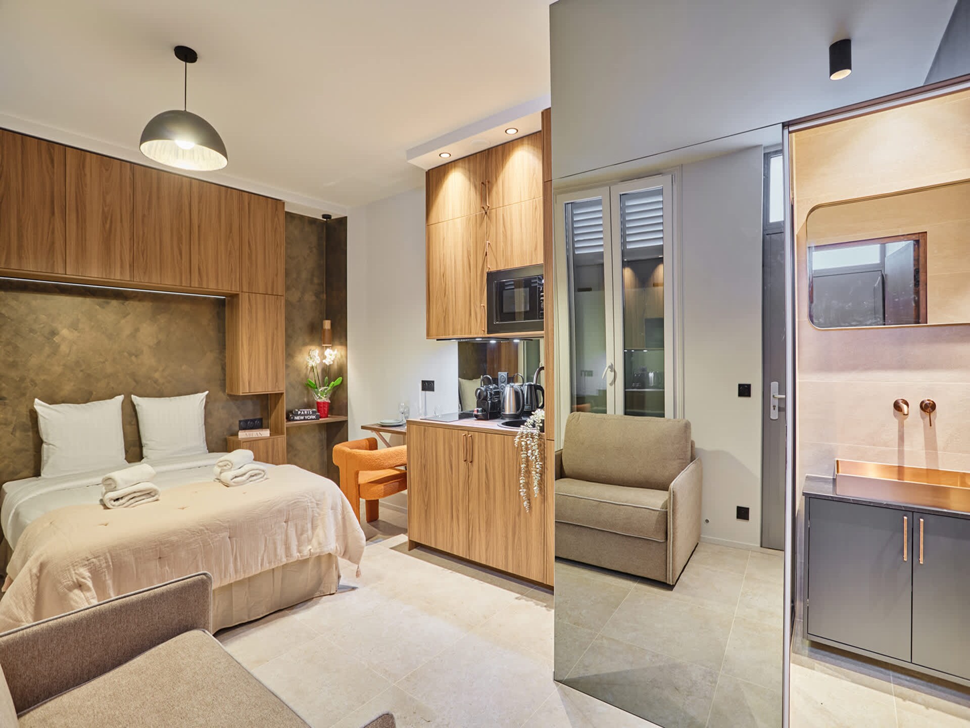 Elegante studio nabij Château de Vincennes – 3 personen - foto 6