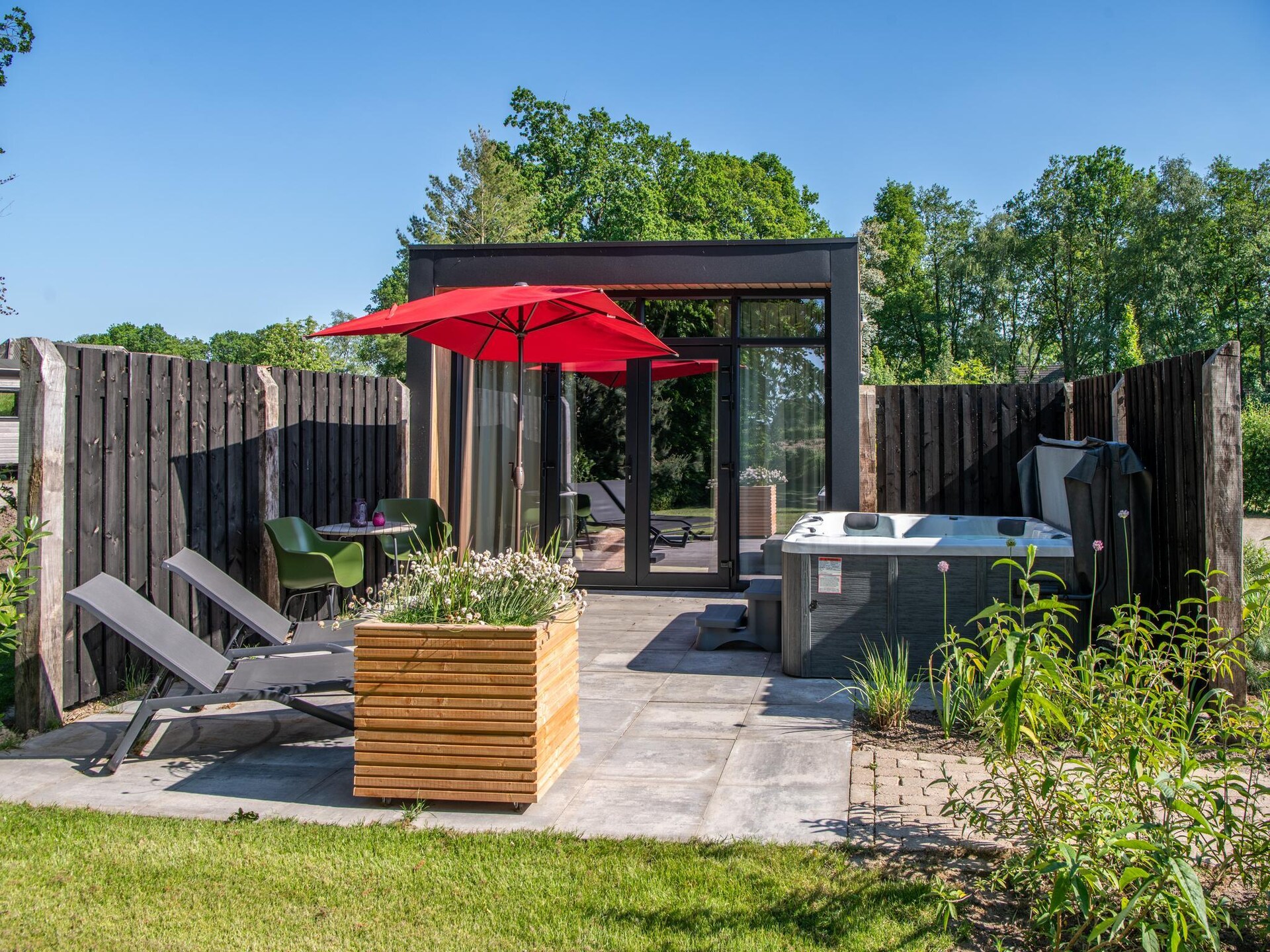 Wellnesslodge Merel: romantisch luxe vakantiehuis met jacuzzi in Drenthe - foto 14