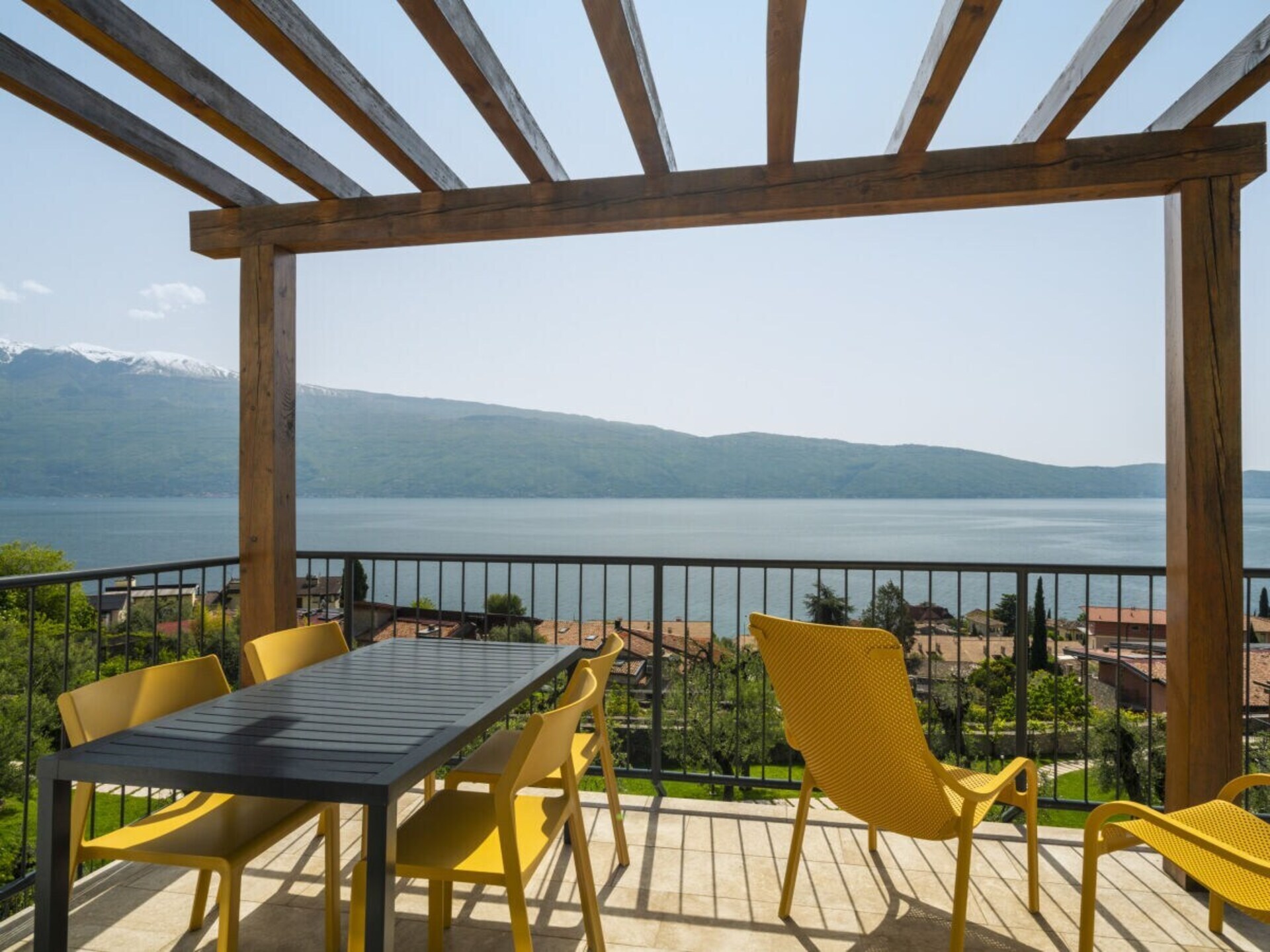 Modern vakantiehuis tussen olijfgaarden met panoramisch uitzicht op het Gardameer - foto 25