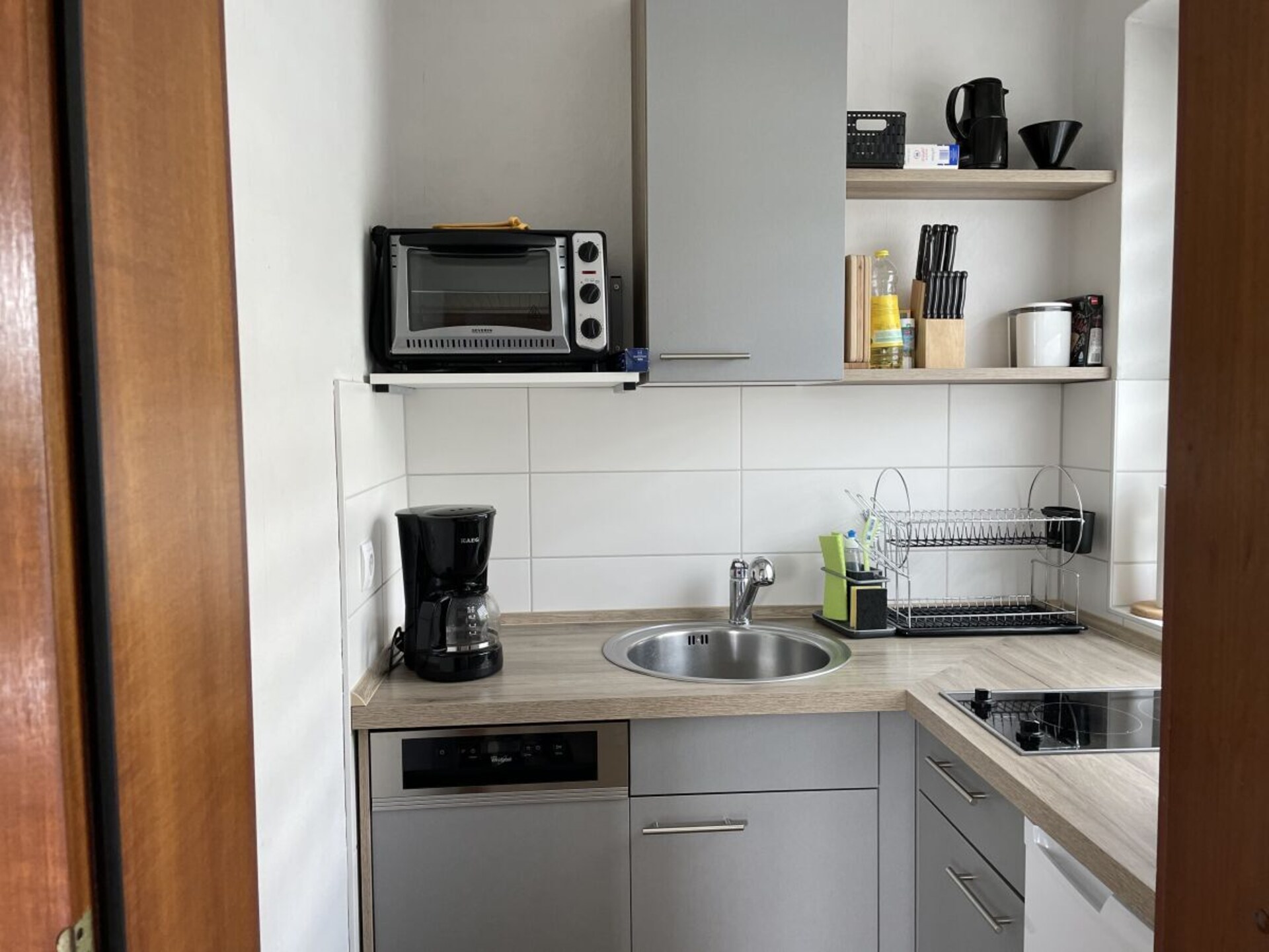 Licht appartement met zonnig terras in Büsum, vlakbij centrum - foto 10