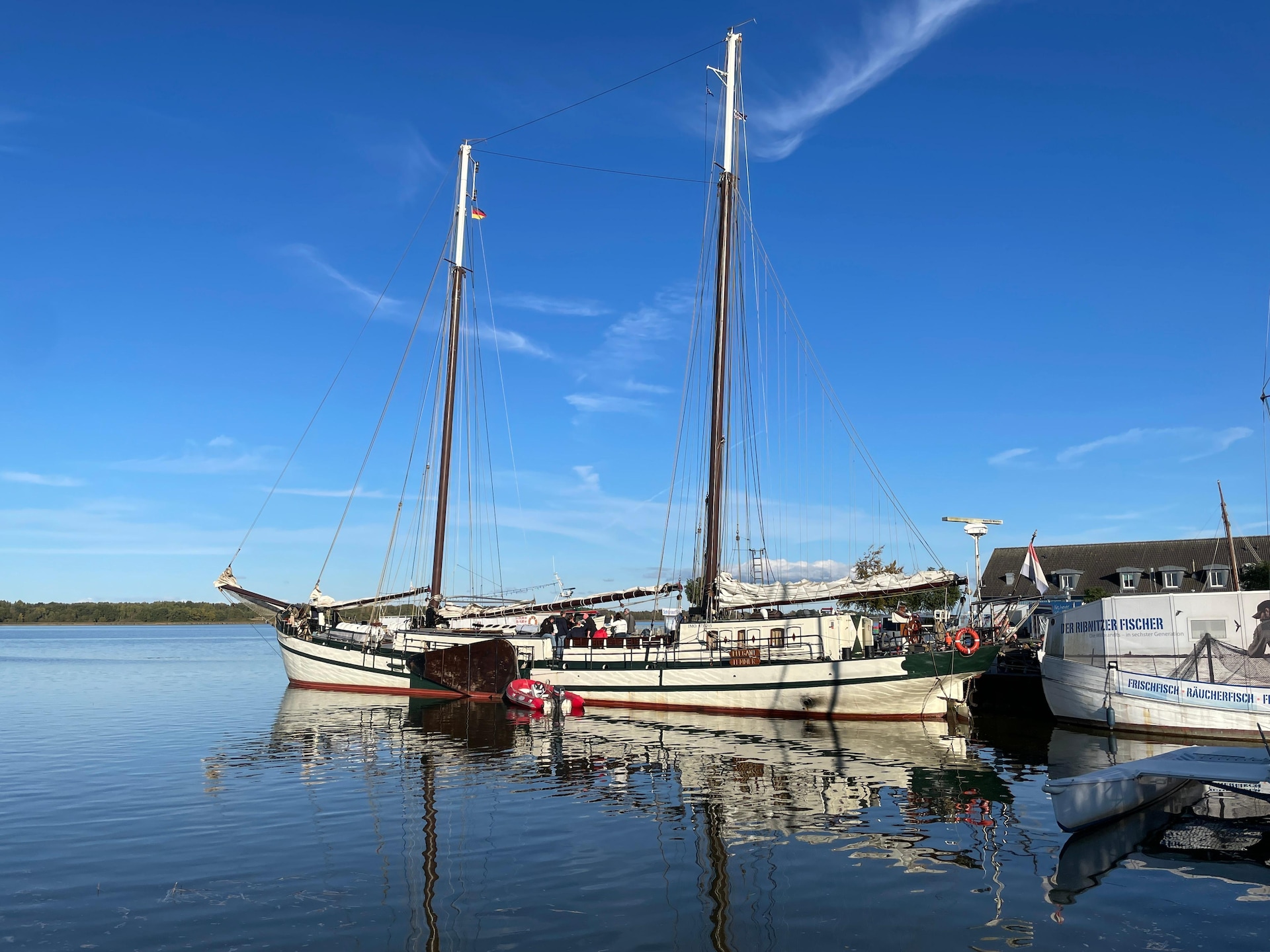 Unieke vakantie op het water: Woonboot Charlotte in Ribnitz-Damgarten - foto 39