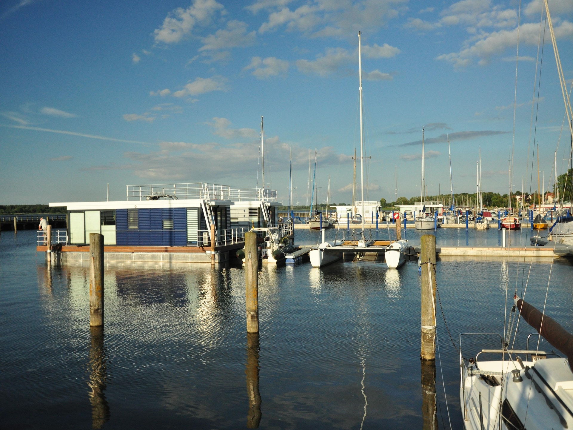 Unieke vakantie op het water: Woonboot Charlotte in Ribnitz-Damgarten - foto 5