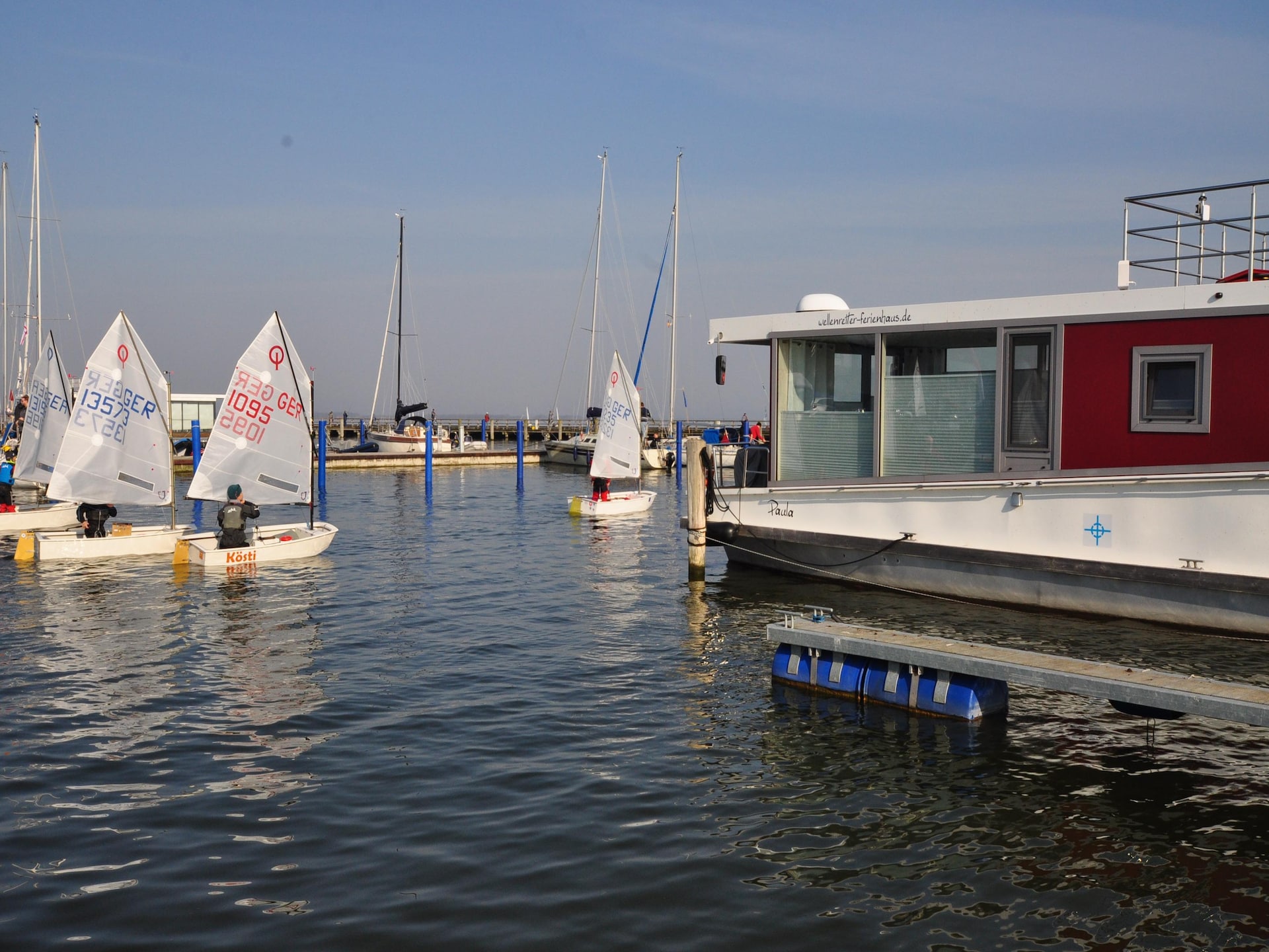 Unieke vakantie op het water: Woonboot Charlotte in Ribnitz-Damgarten - foto 26