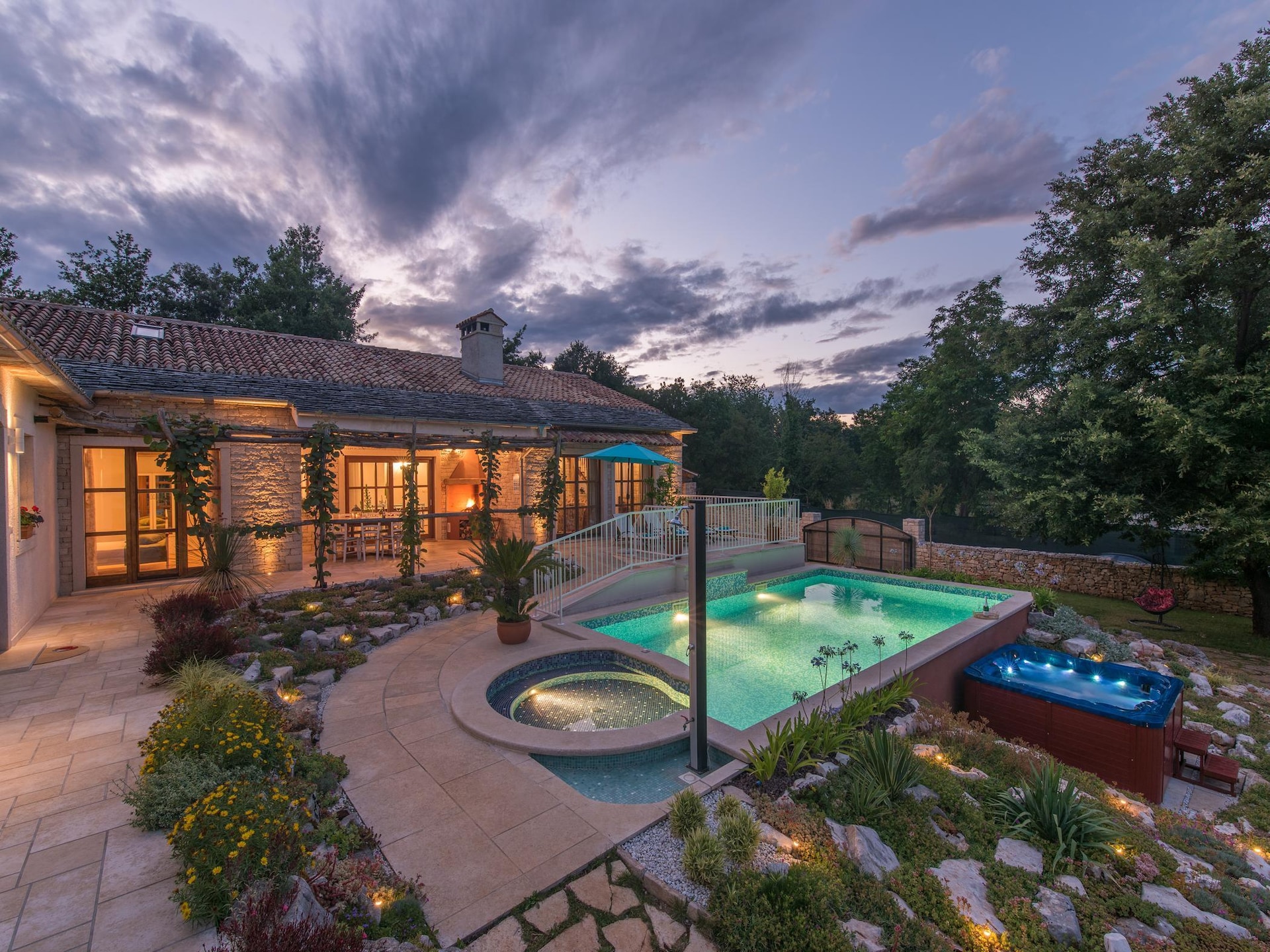 Privézwembad en rust in Villa Lipica, Pazin (14 pers.) - foto 11