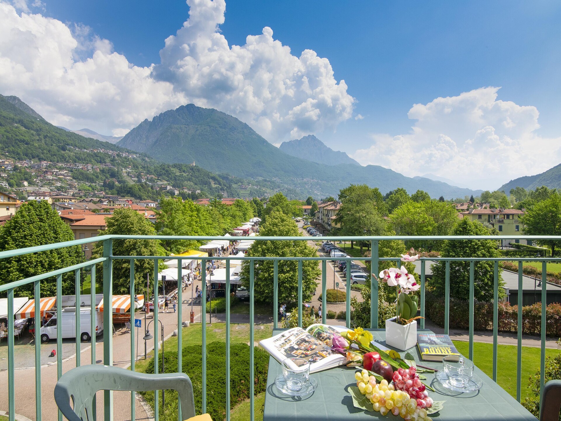 Licht appartement met bergzicht in Porlezza aan het Lugano-meer - foto 31