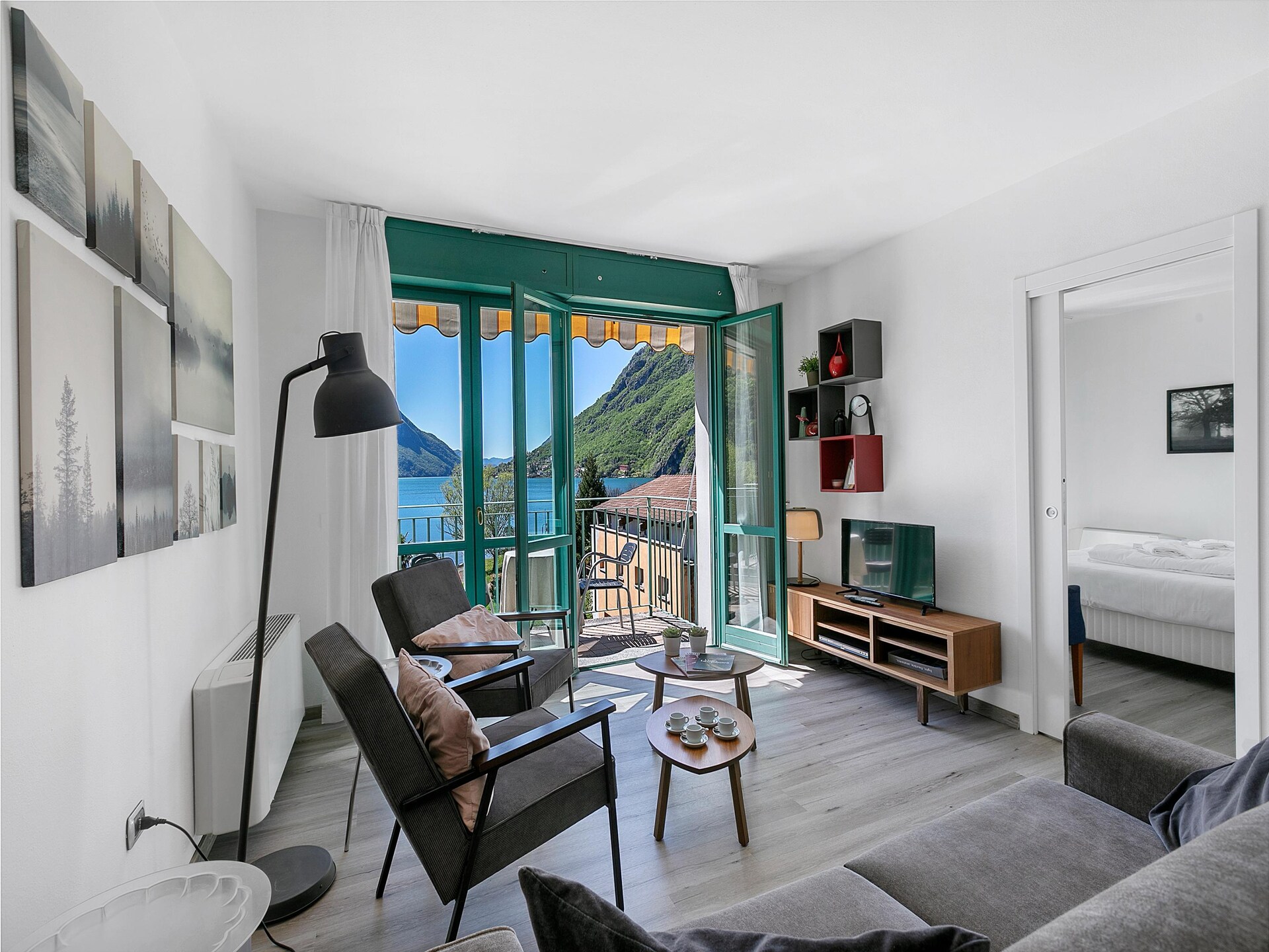 Ruim appartement met uitzicht op het Luganomeer in Porlezza - foto 10