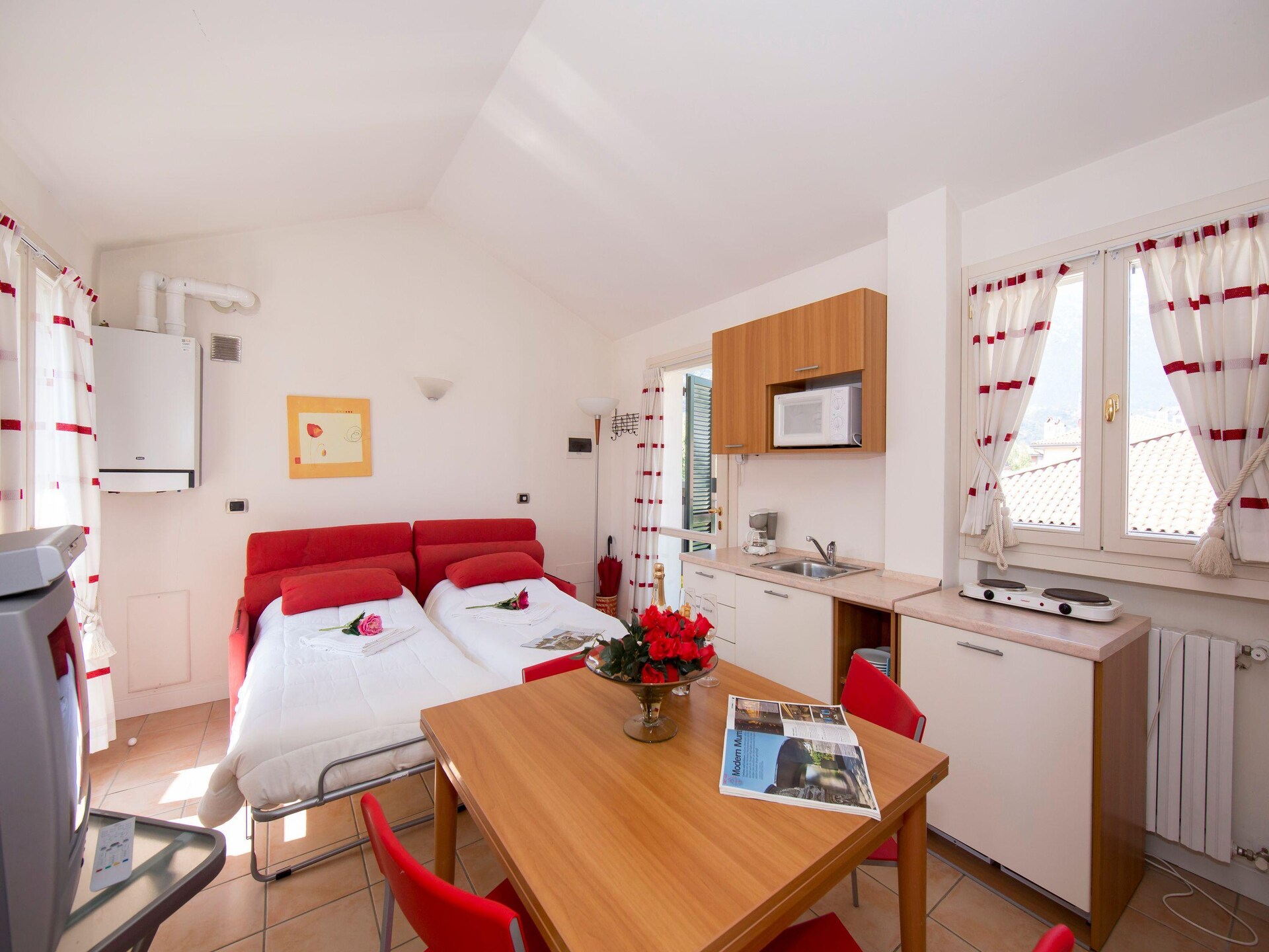 Luxe studio voor 4 personen aan het Lago di Lugano in Porlezza - foto 3