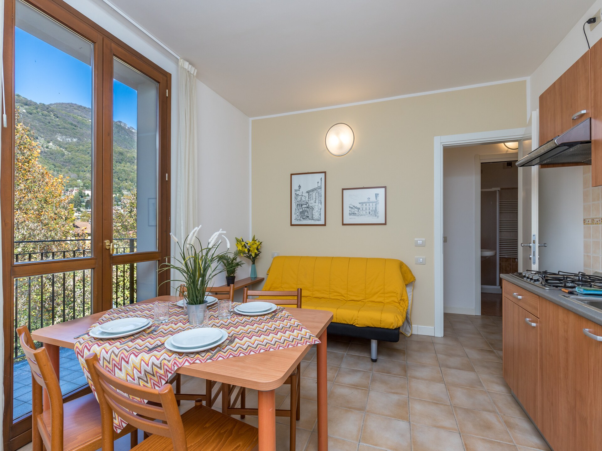 Vrijstaande stacaravan aan het Lago di Lugano in Porlezza - foto 11