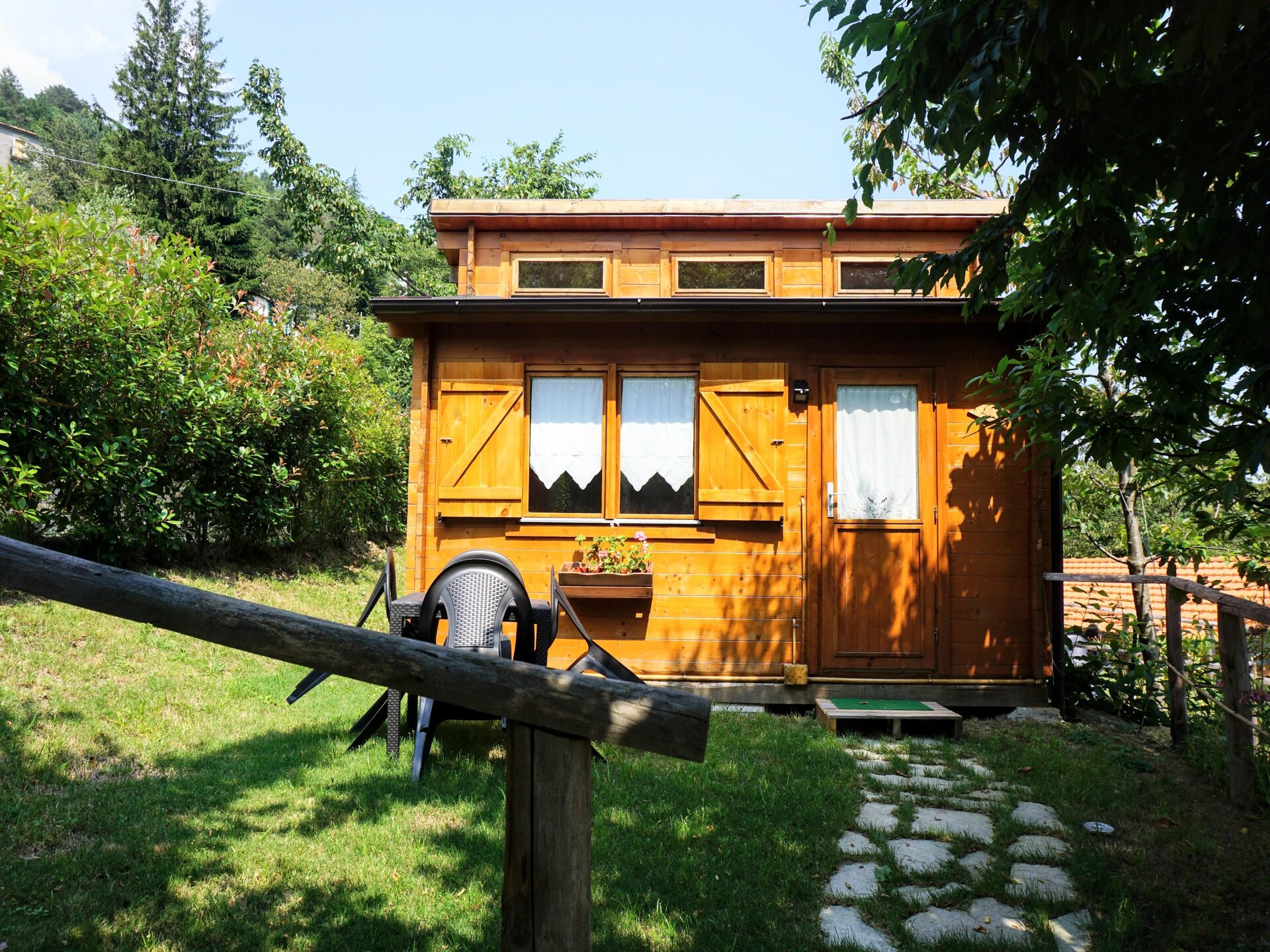 Casetta: knus houten bungalow in hart van Ligurische natuur - foto 9