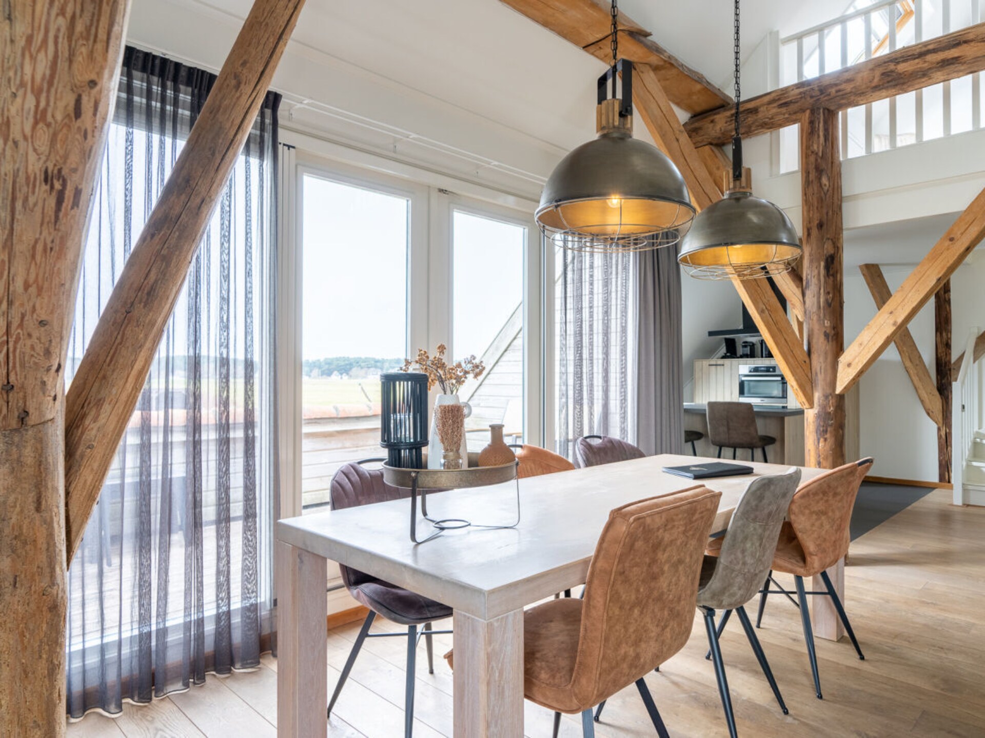 Authentiek vakantiehuis met bubbelbad en open haard in Hollum - foto 6
