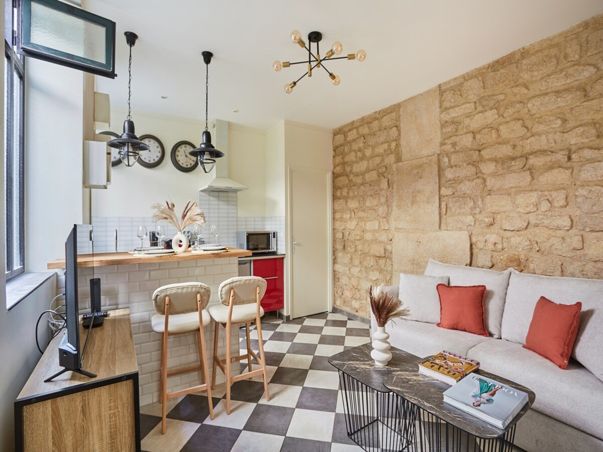 Stijlvol begane grond appartement in hartje Parijs, vlakbij Rue Montorgueil - foto 1