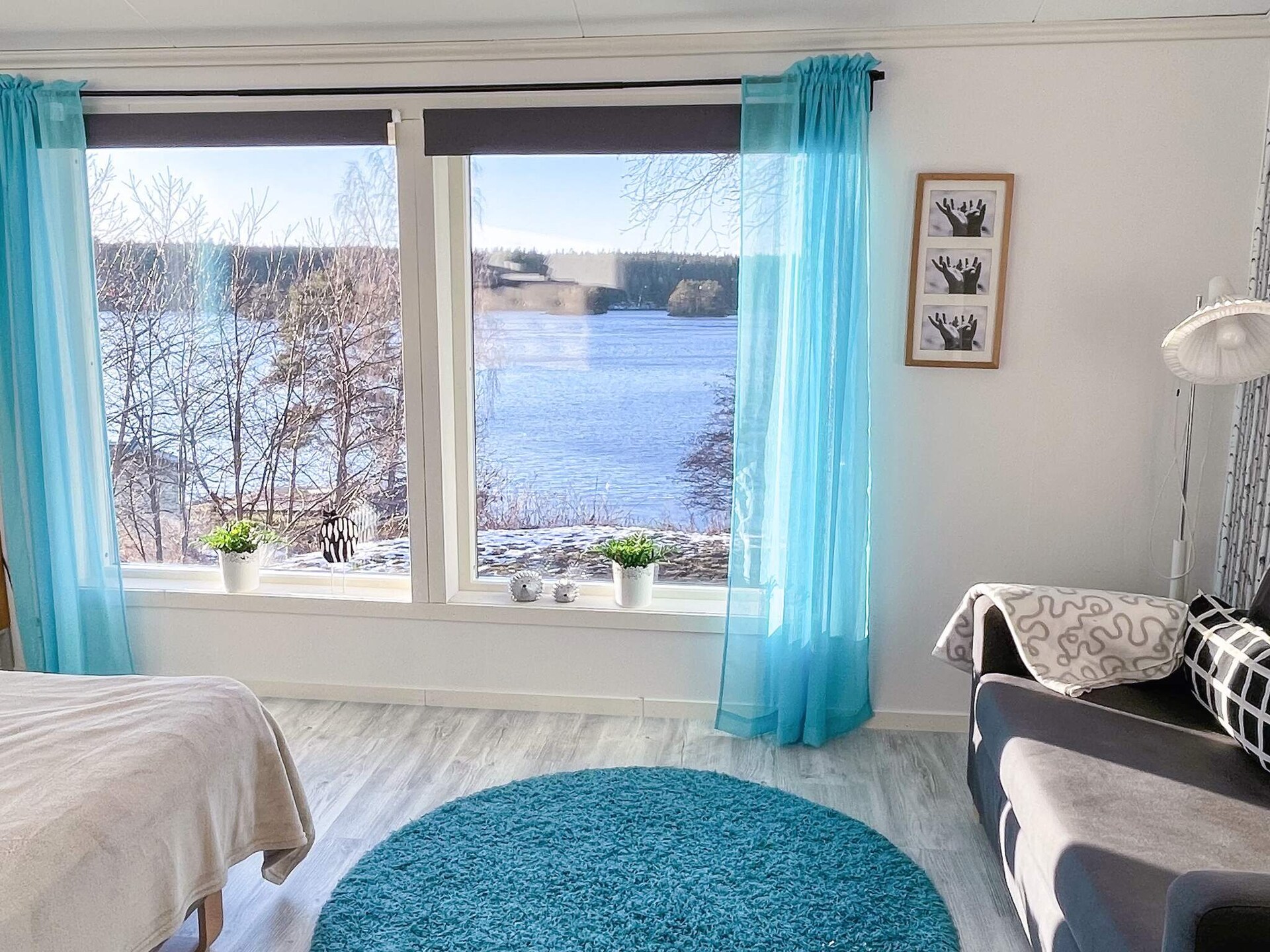Vrijstaand vakantiehuis met magisch uitzicht op het meer bij Gamleby - foto 47