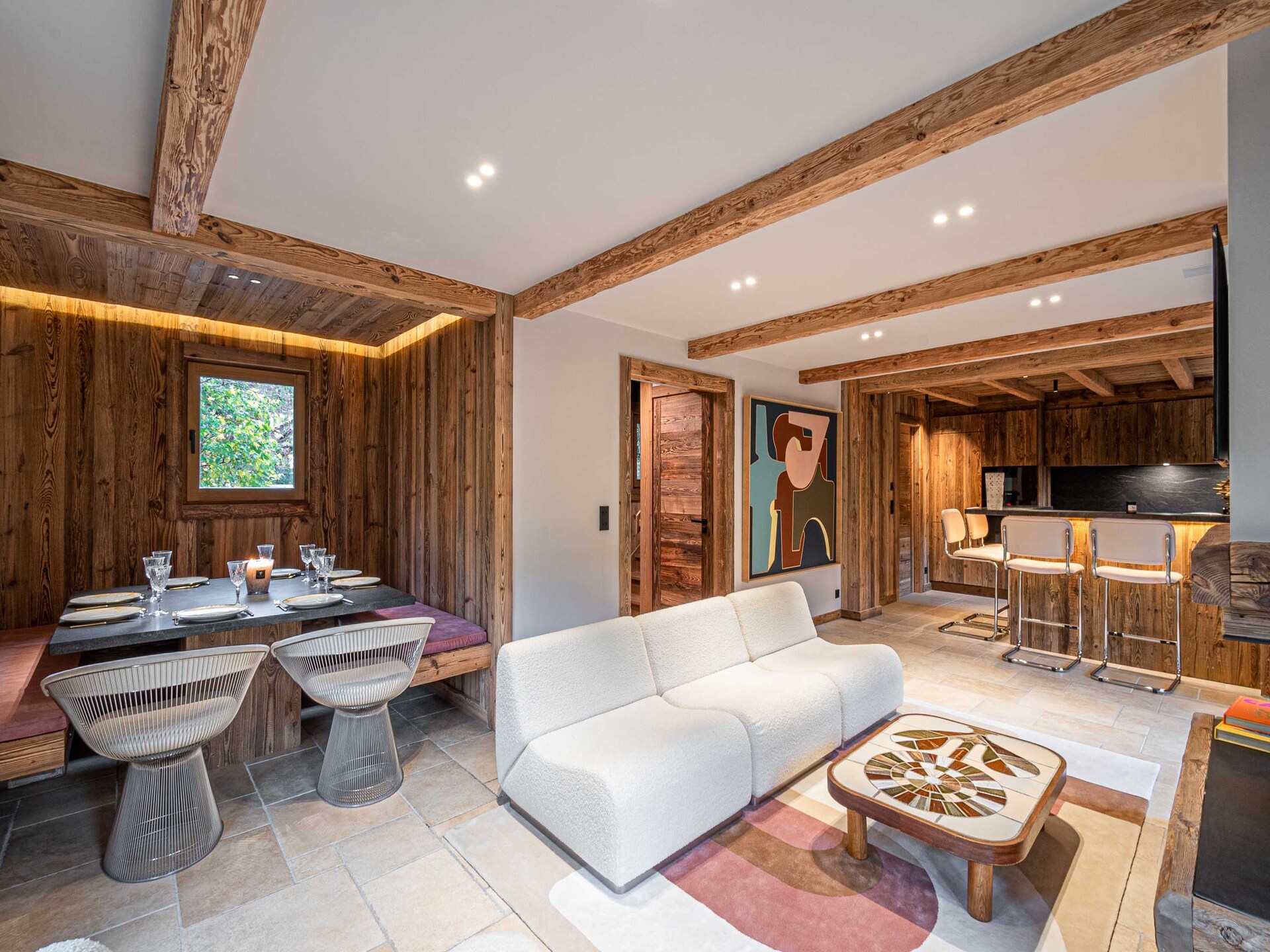 Ruim chalet voor 8 personen in het hart van Megève - foto 100