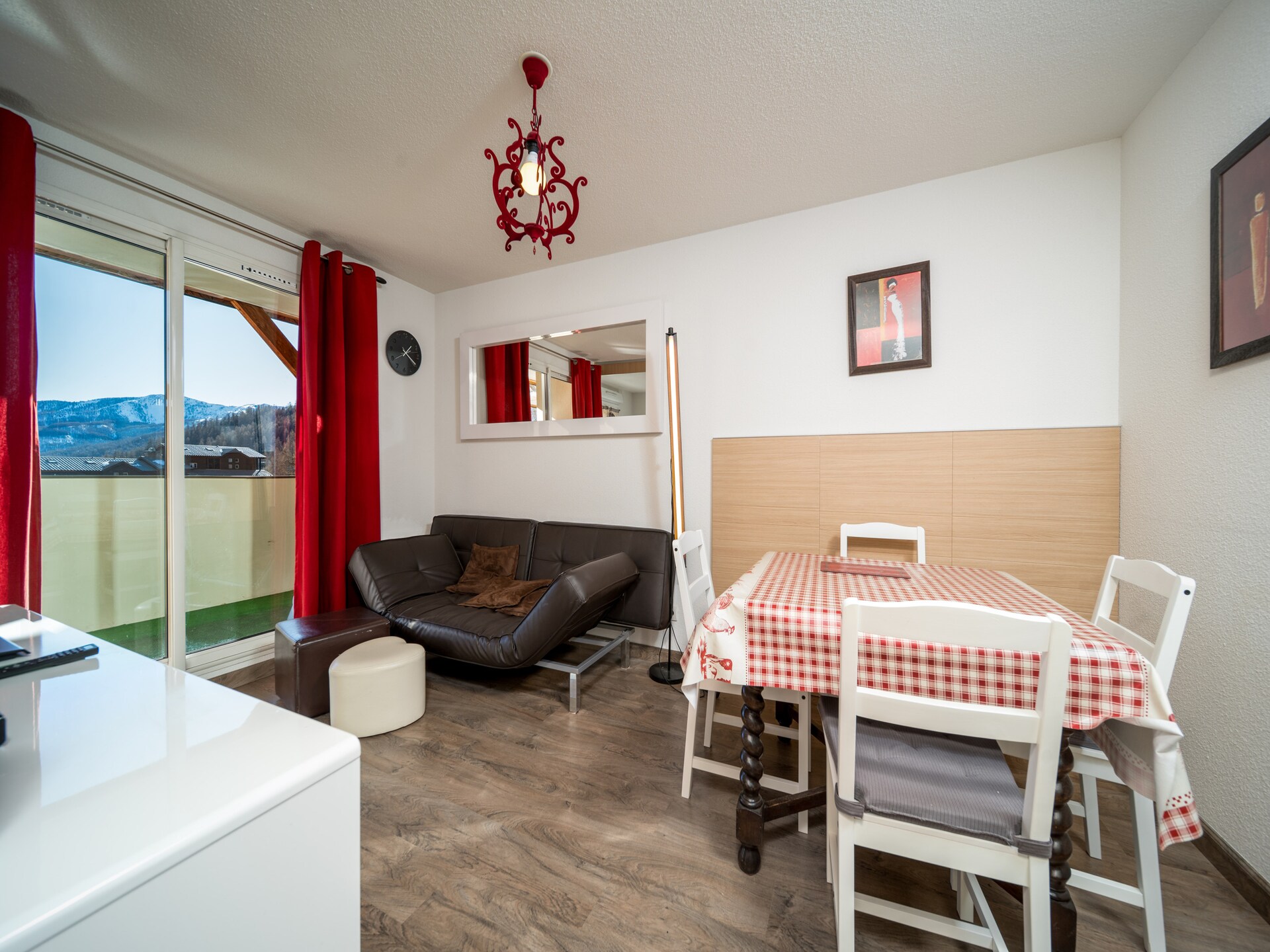 Op 650 m van de piste: gezellig appartement in Allos voor 5 personen - foto 2