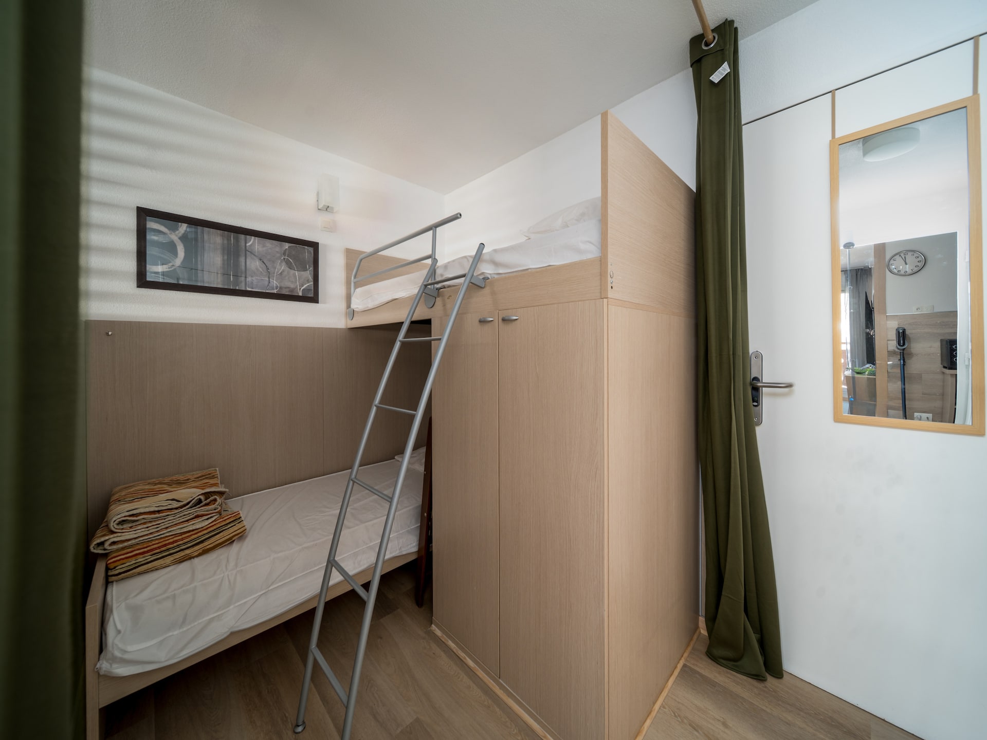 Appartement 6 pers. aan de piste in Allos met verwarmd zwembad - foto 6